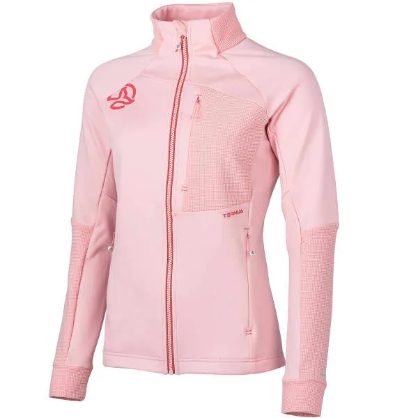 Giacca pile trekking TERNUA KALEKKIA 2.0 JKT W  PASTEL CERISE
