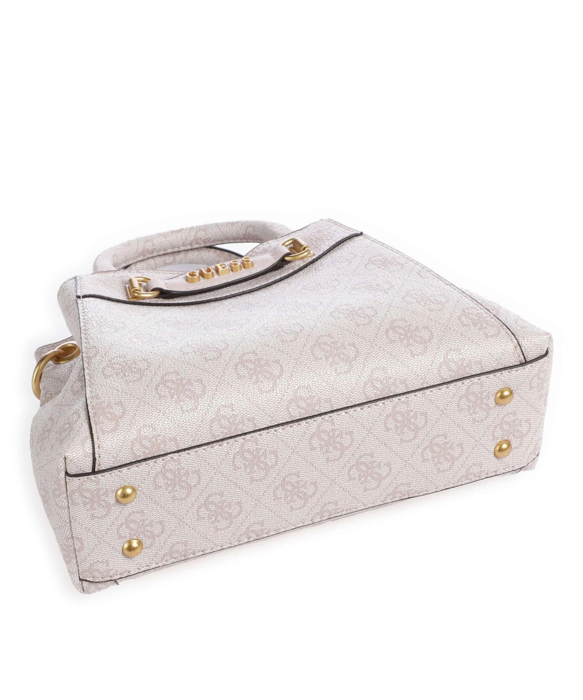  Guess Emera Borsa a mano pelle sintetica rosa antico  