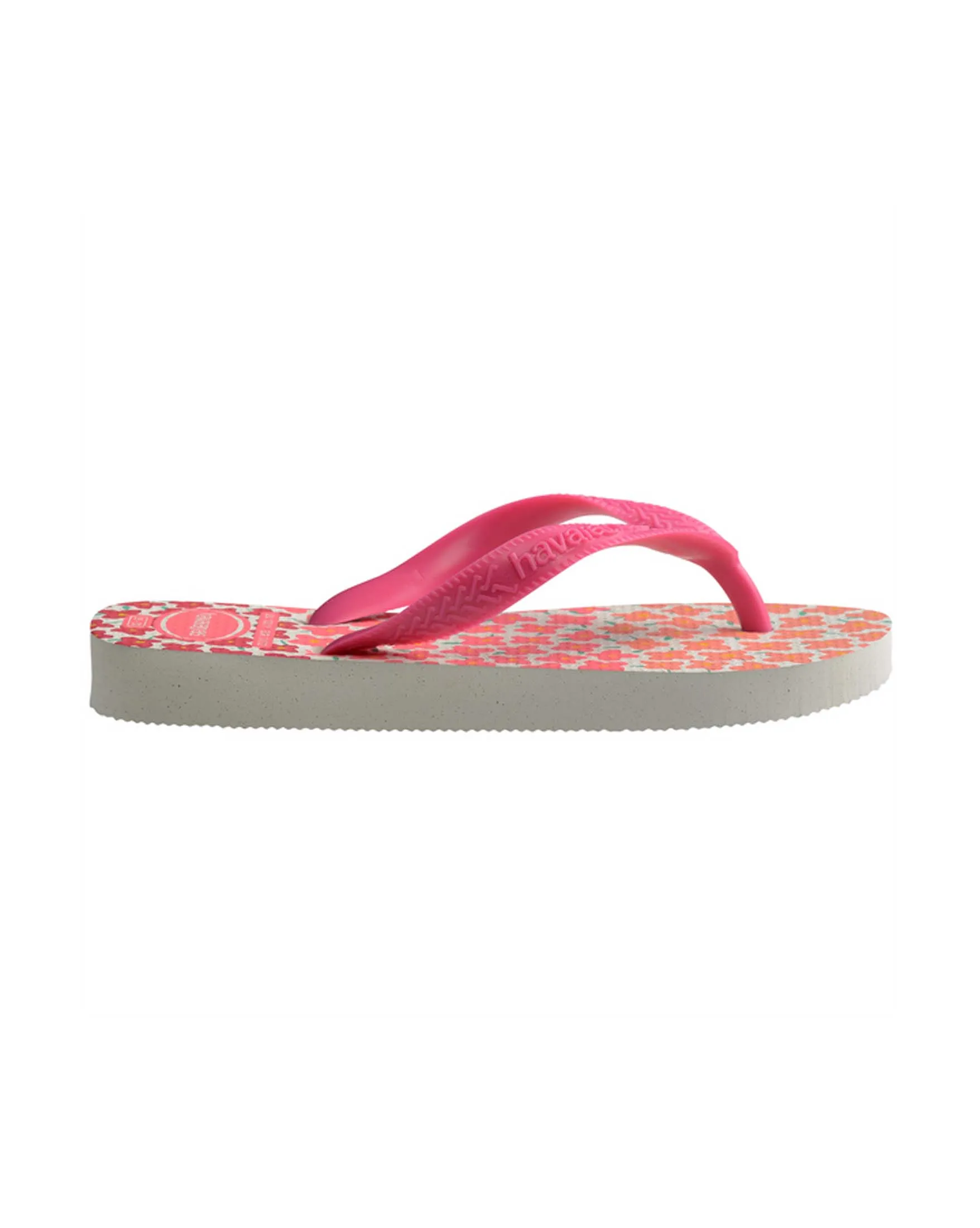 Havaianas Kids Flores a fantasia floreale multicolore e cinturino fucsia 27-36