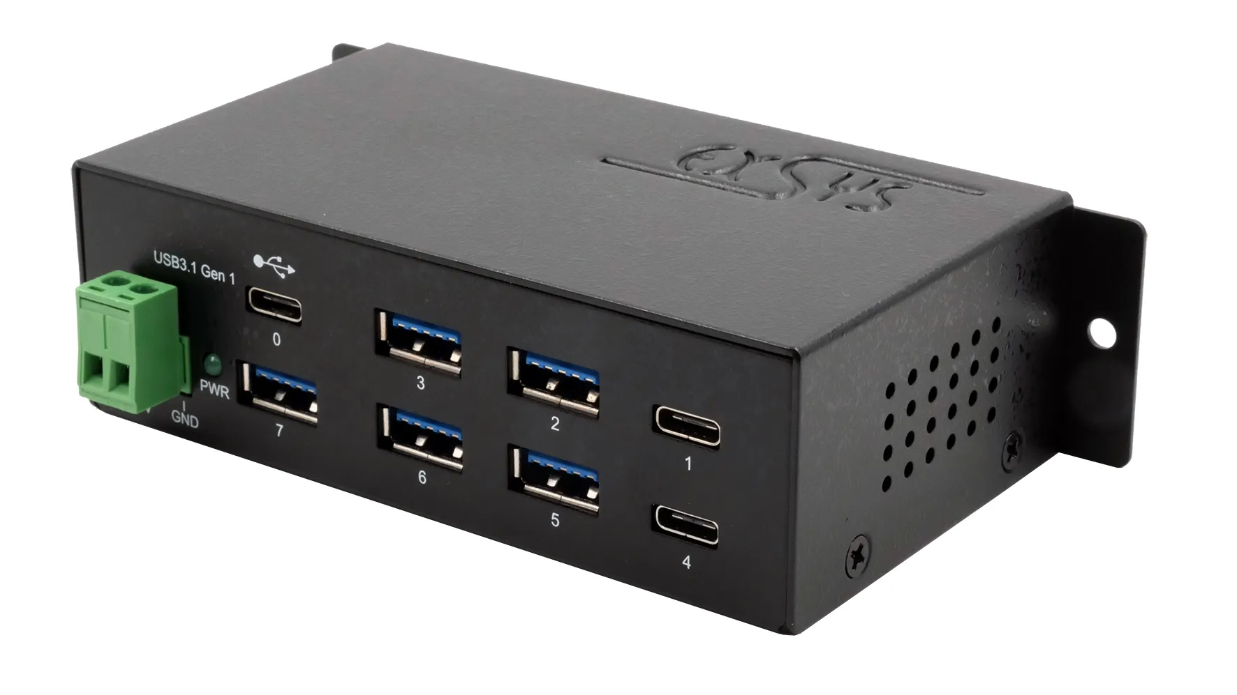 Hub USB Exsys EX-1196HMS USB 3.2 USB 7 Bus USB USB A, USB C