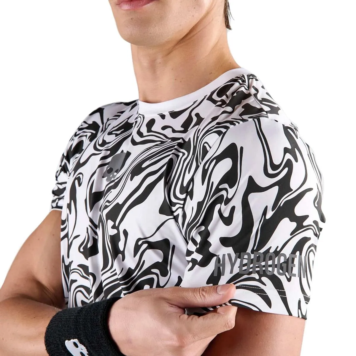      HYDROGEN T-SHIRT CHROME TECH  