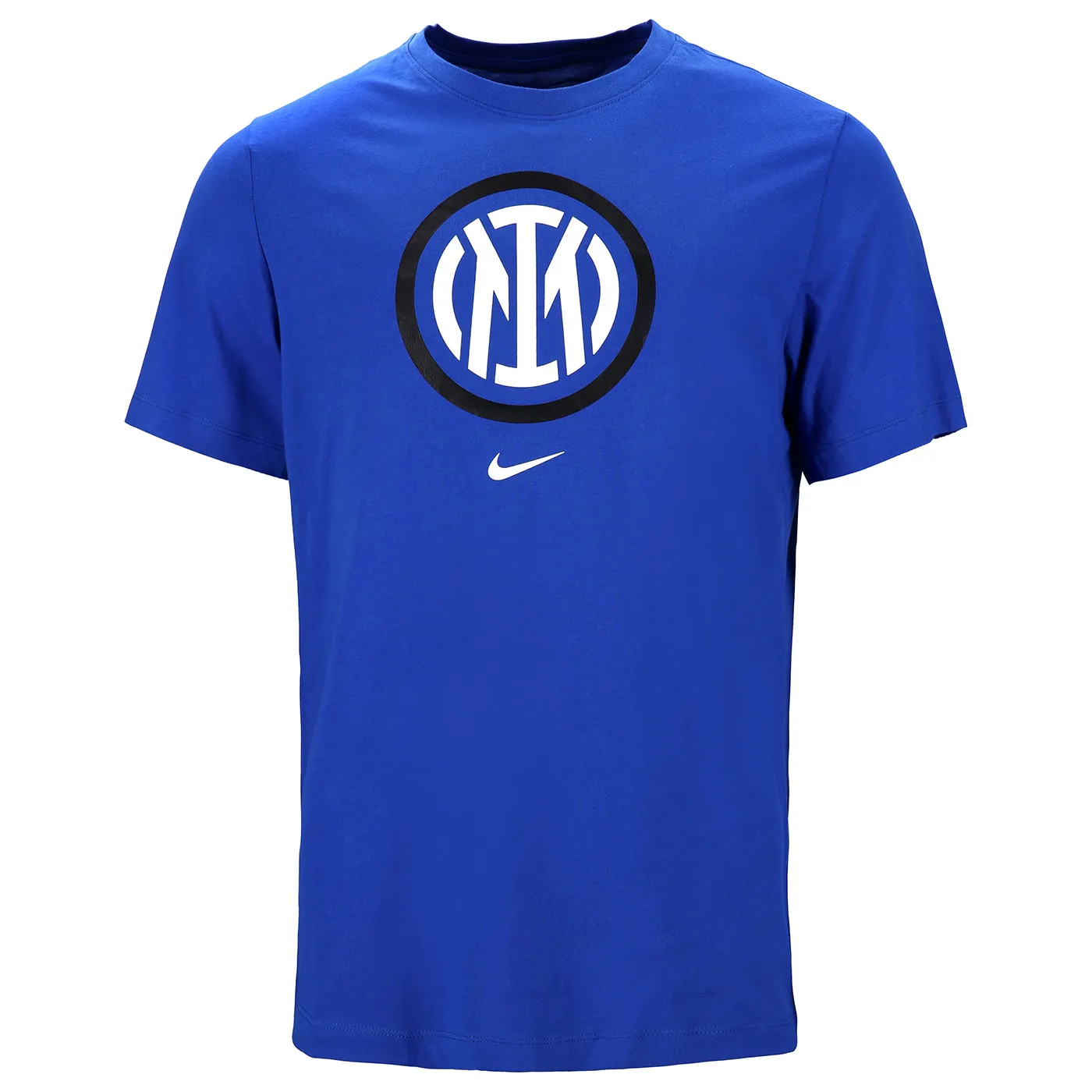 IM NIKE T-SHIRT LOGO CREST BLU UOMO