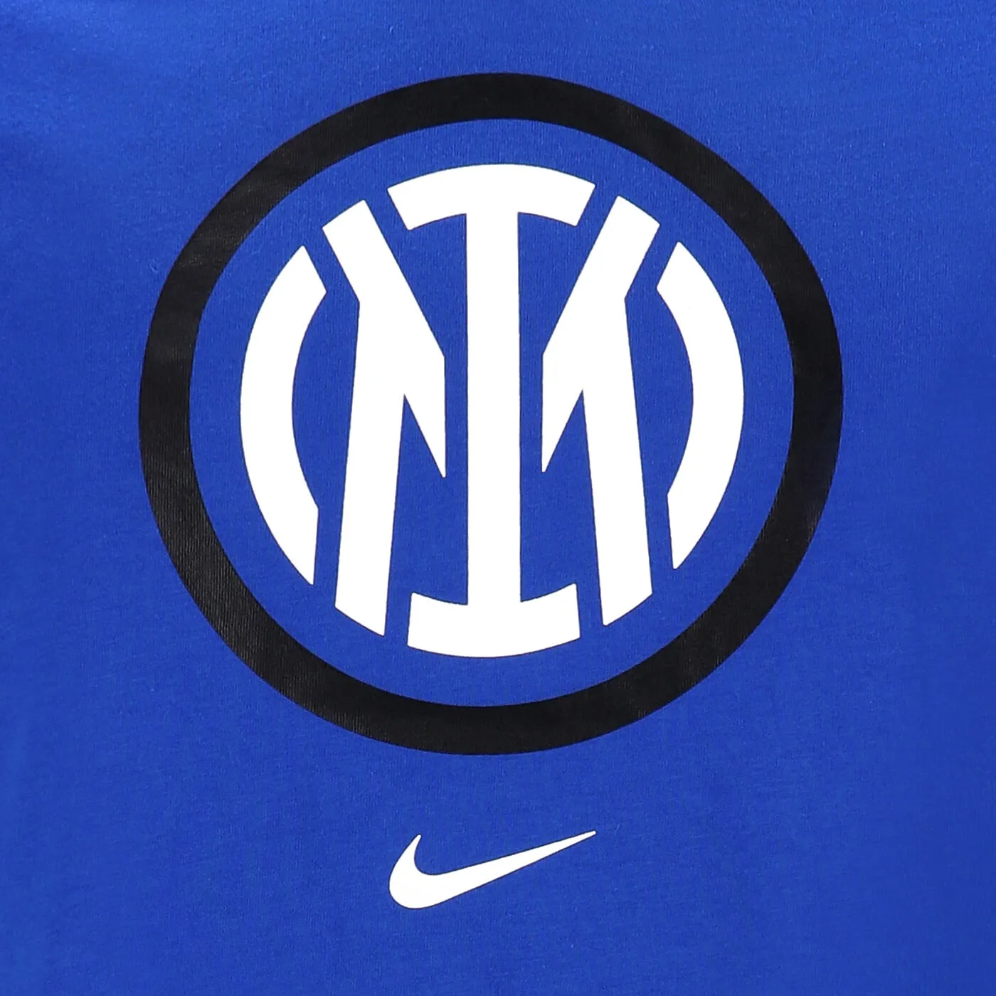 IM NIKE T-SHIRT LOGO CREST BLU UOMO