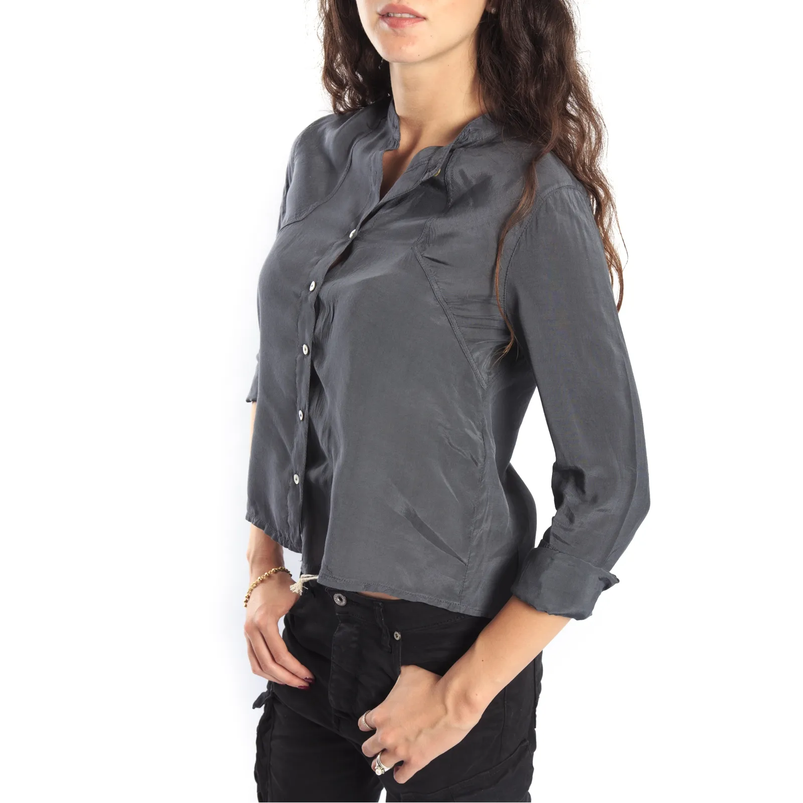 IMPERIAL Shirt/Blouse with buttons C41873003 PIOMBO new