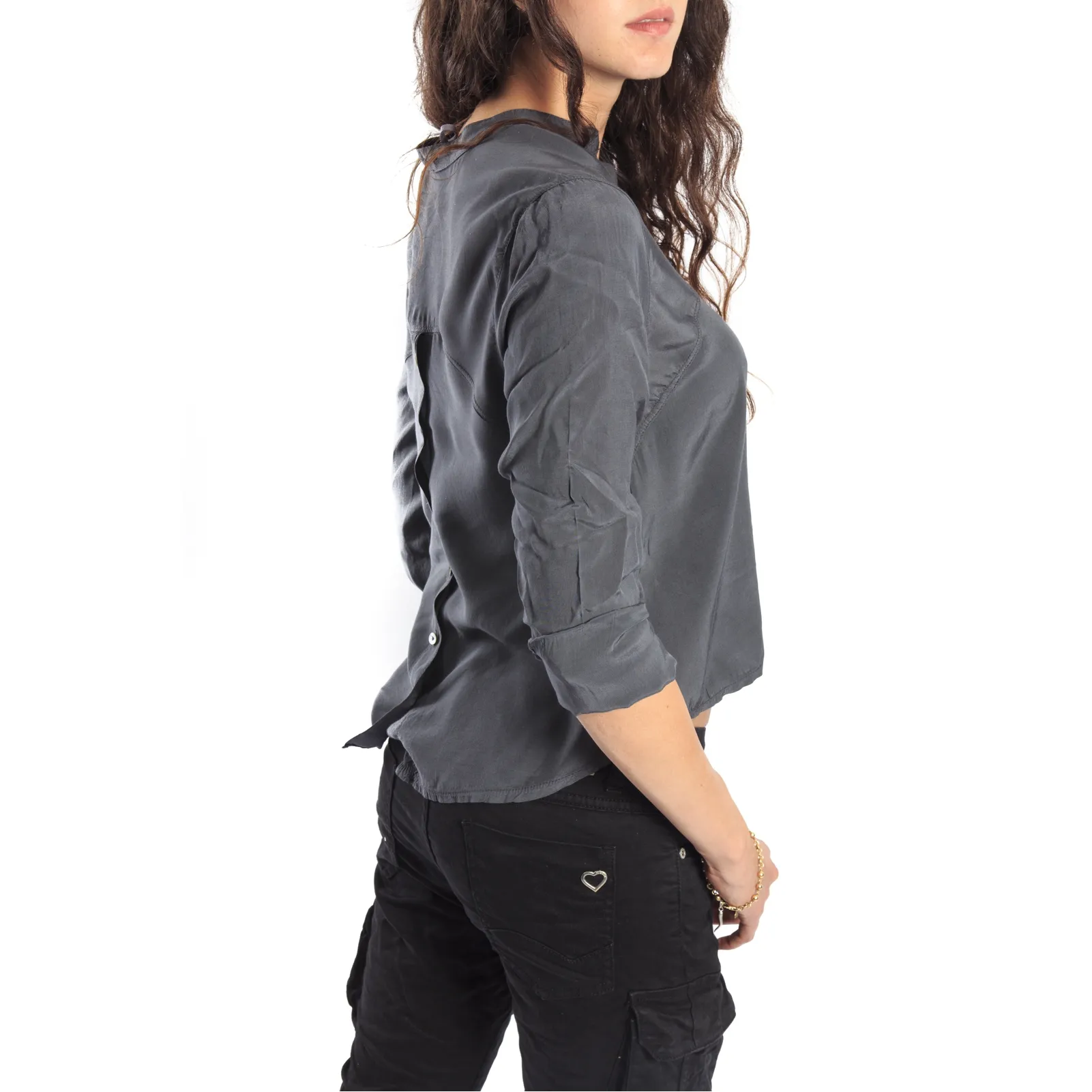 IMPERIAL Shirt/Blouse with buttons C41873003 PIOMBO new