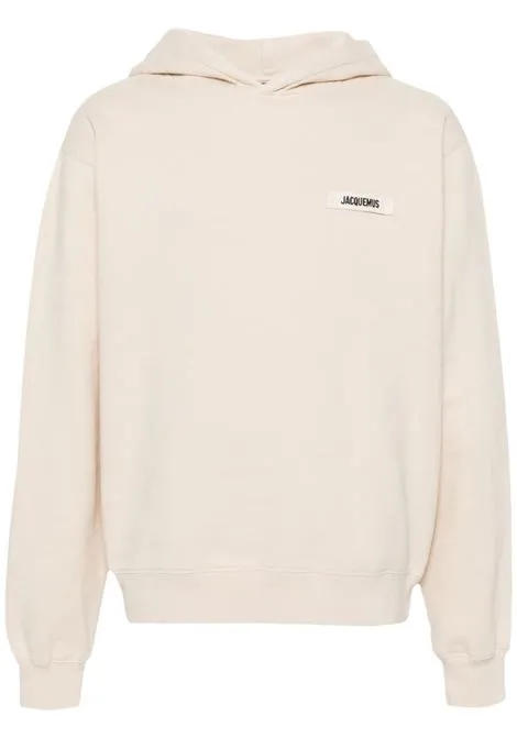 JACQUEMUS FELPA LE HOODIE GROS GRAIN
