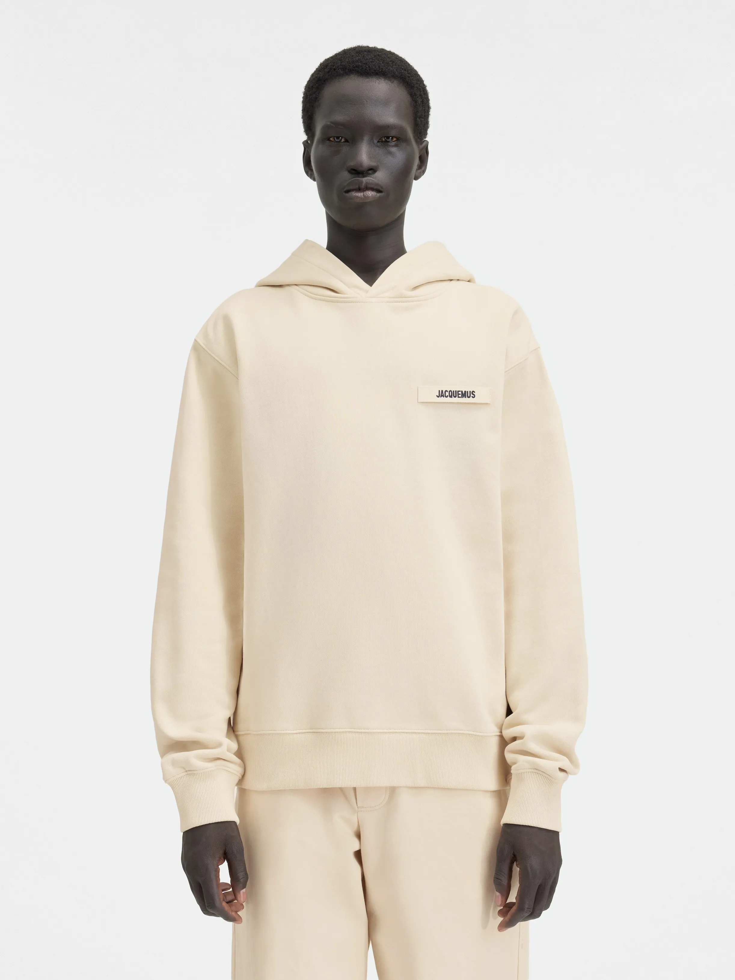 JACQUEMUS FELPA LE HOODIE GROS GRAIN