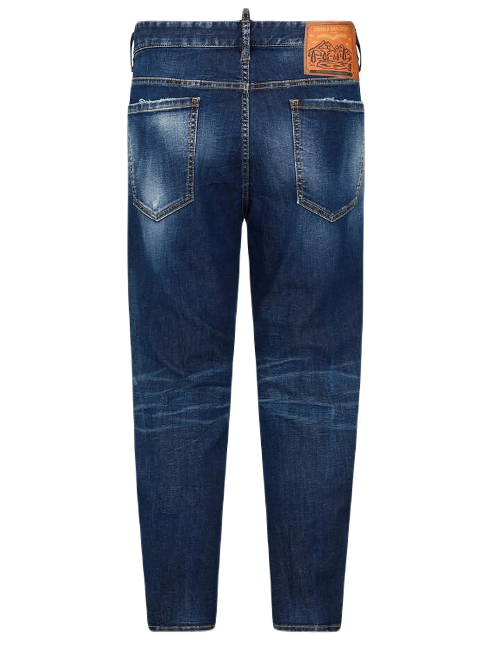 JEANS DARK EVERYDAY WASH BRO  DSQUARED2  UOMO S74LB1460S30789470