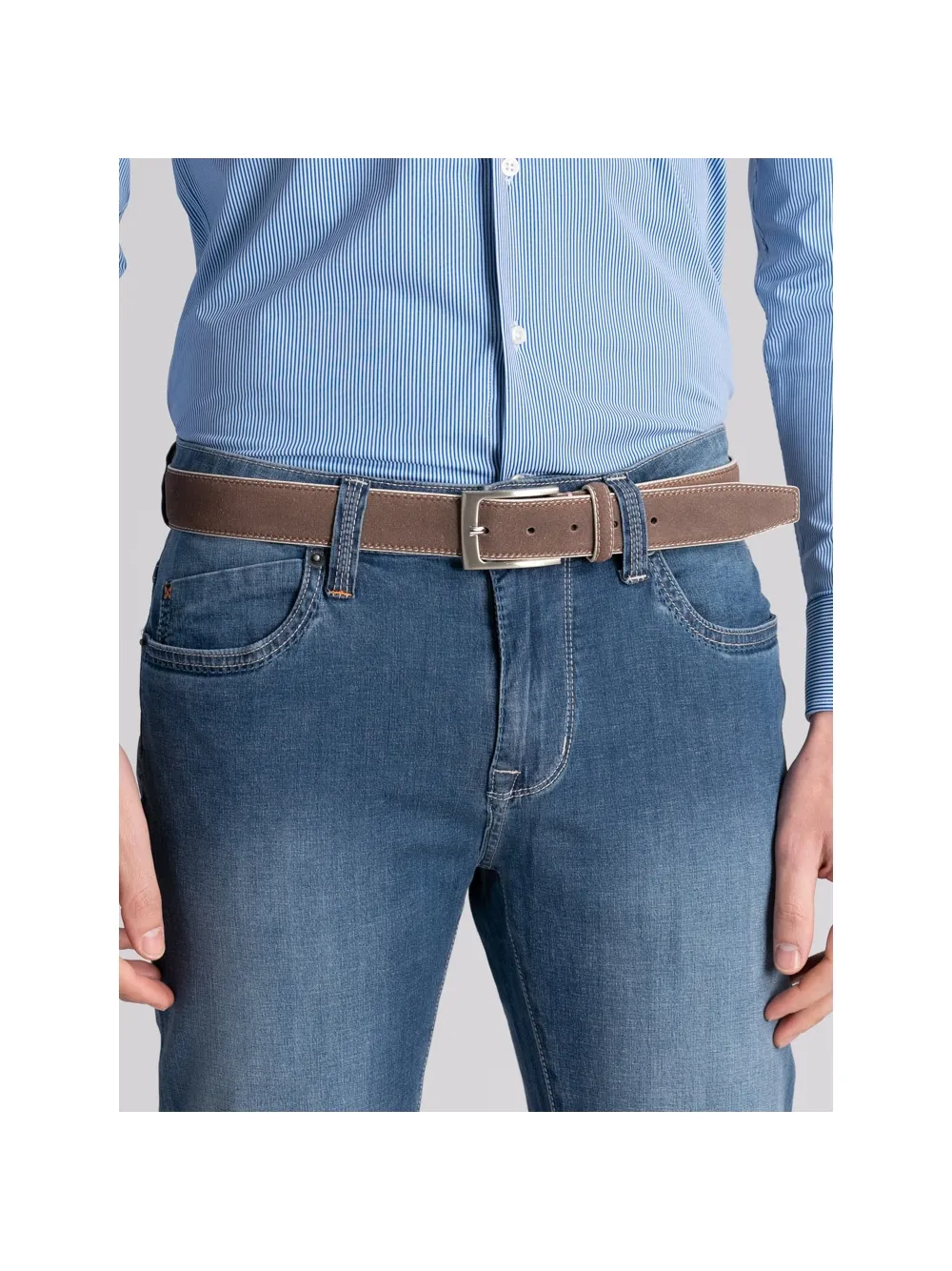 Jeans uomo cinque tasche in denim light