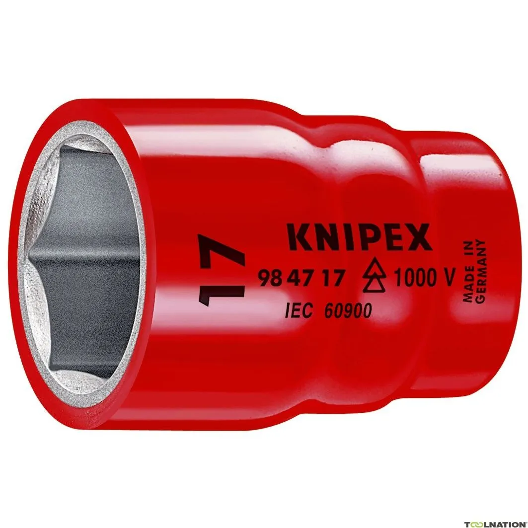 Knipex 98 47 18 Inserto chiave per viti esagonali 18 mm