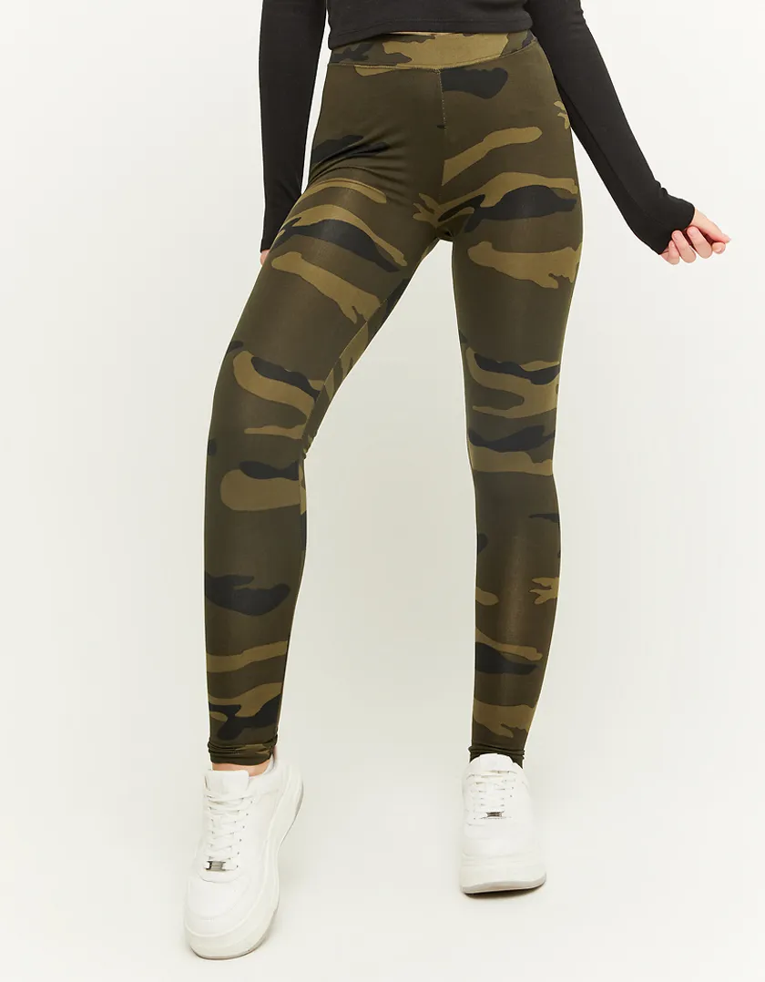 Legging Basici a Vita Alta   