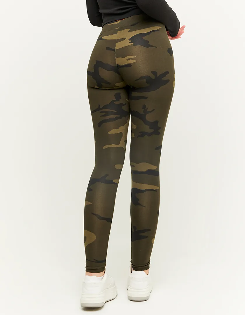 Legging Basici a Vita Alta   