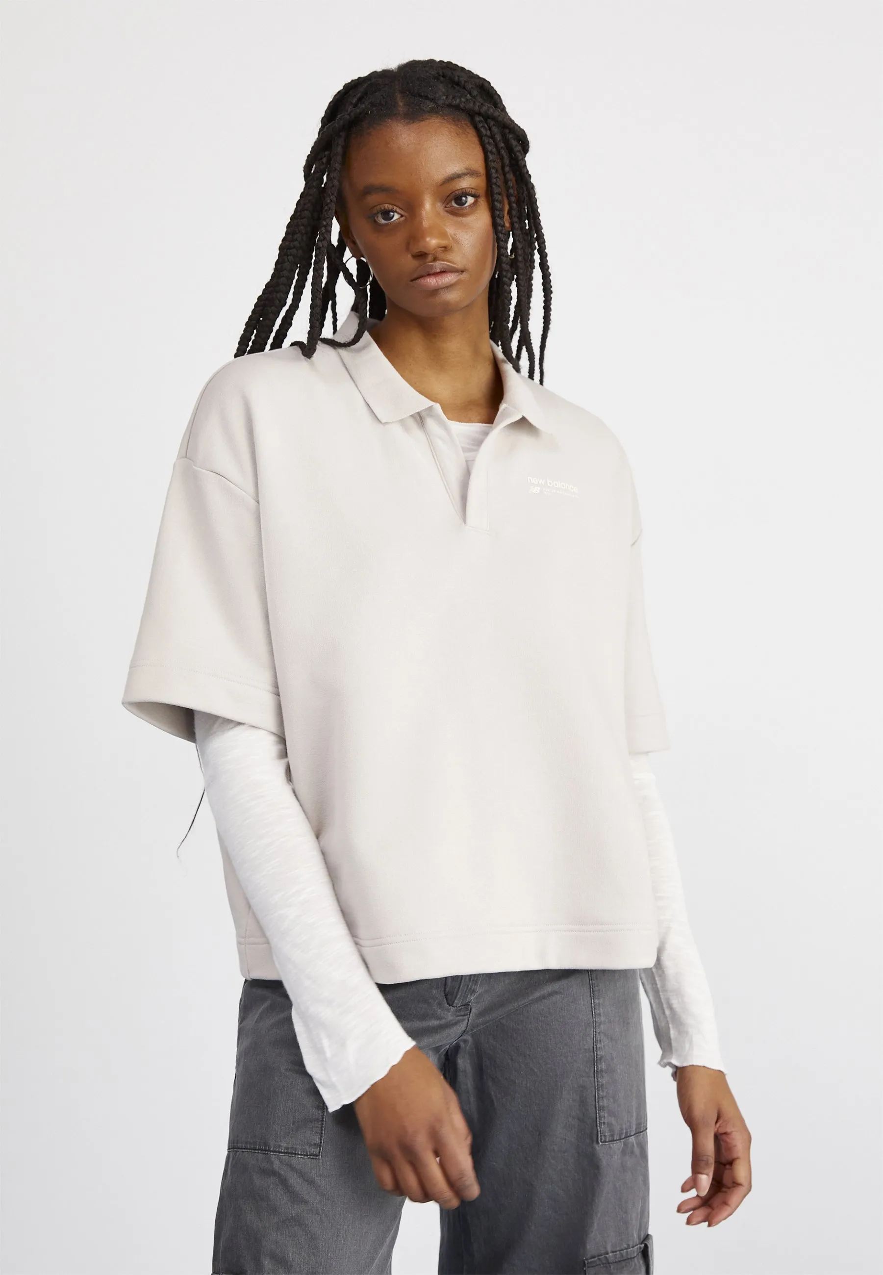 LINEAR HERITAGE COLLARED - T-shirt con stampa