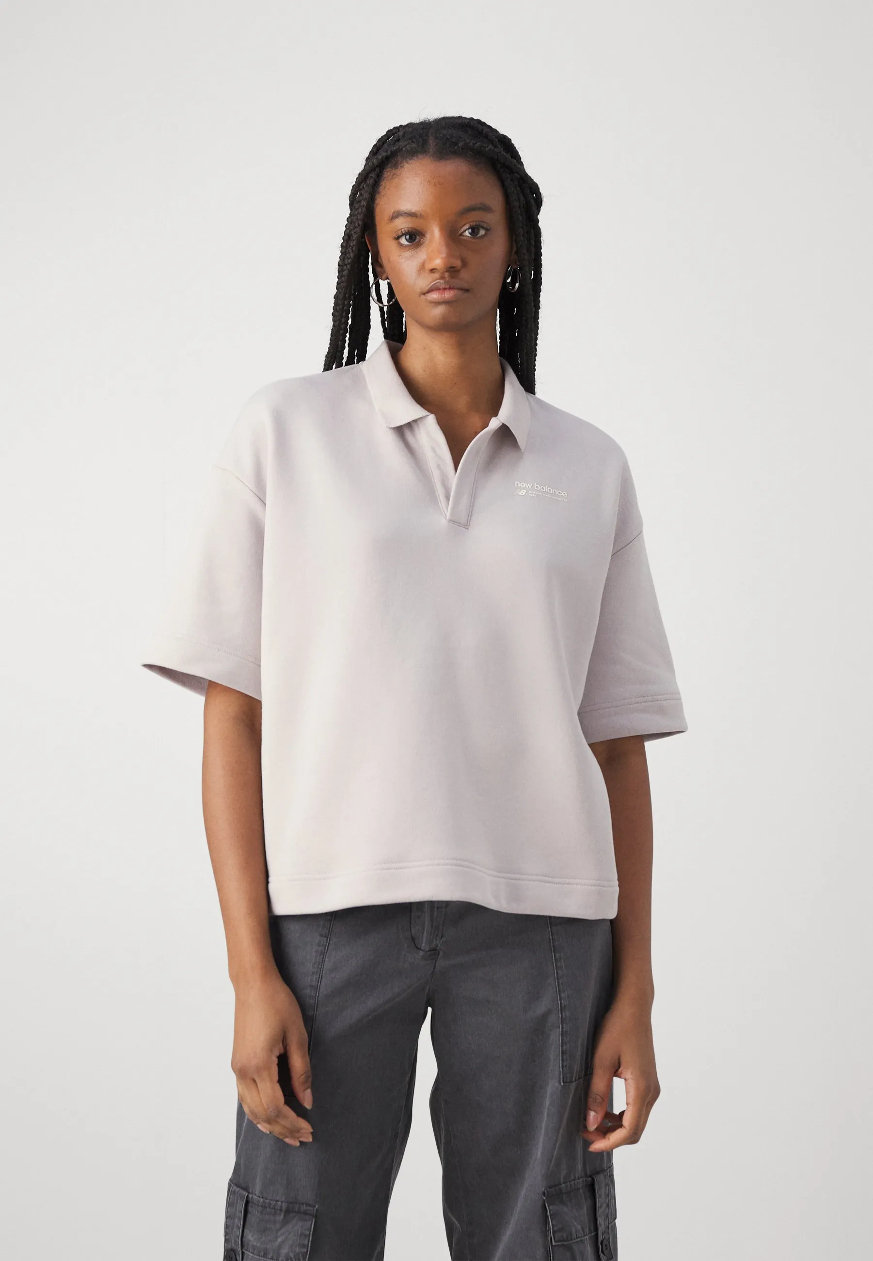 LINEAR HERITAGE COLLARED - T-shirt con stampa