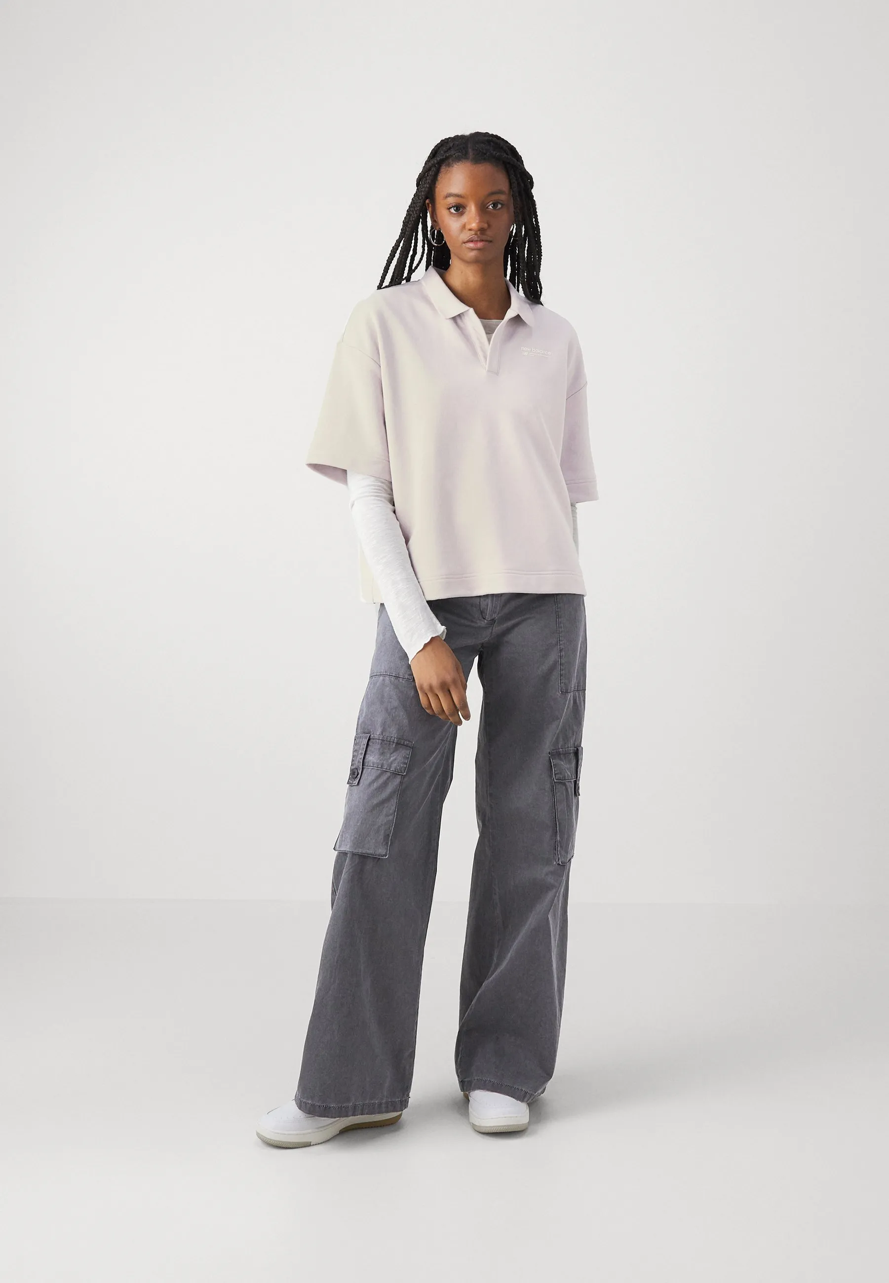 LINEAR HERITAGE COLLARED - T-shirt con stampa