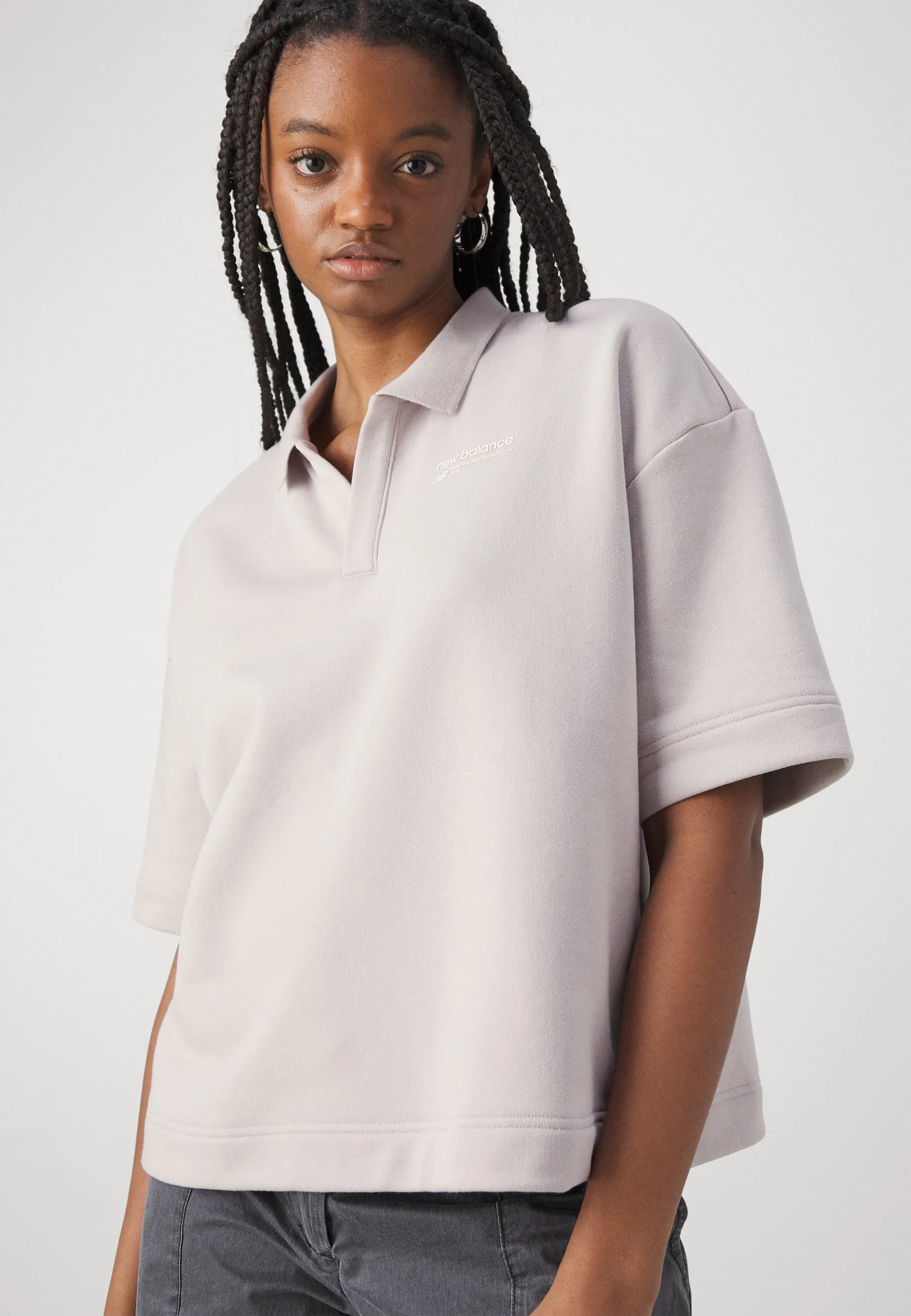 LINEAR HERITAGE COLLARED - T-shirt con stampa