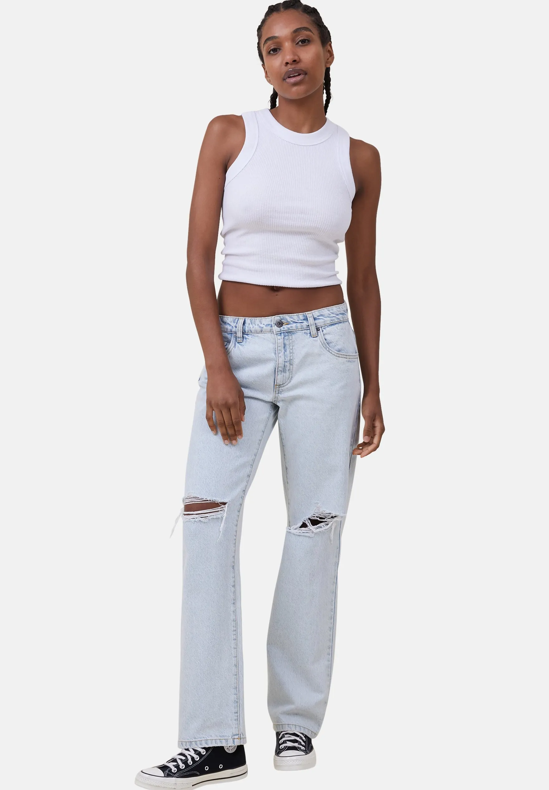 LOW RISE STRAIGHT - Jeans a sigaretta