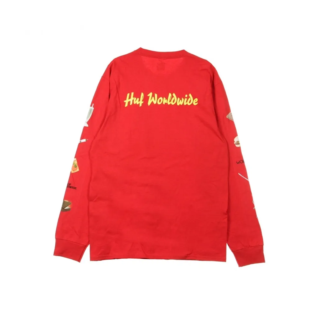MAGLIETTA MANICA LUNGA PULP PROPS L/S RED