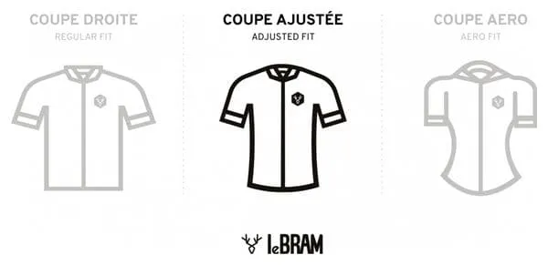 Maillot Manches Courtes LeBram Pas de Peyrol Beige Rose