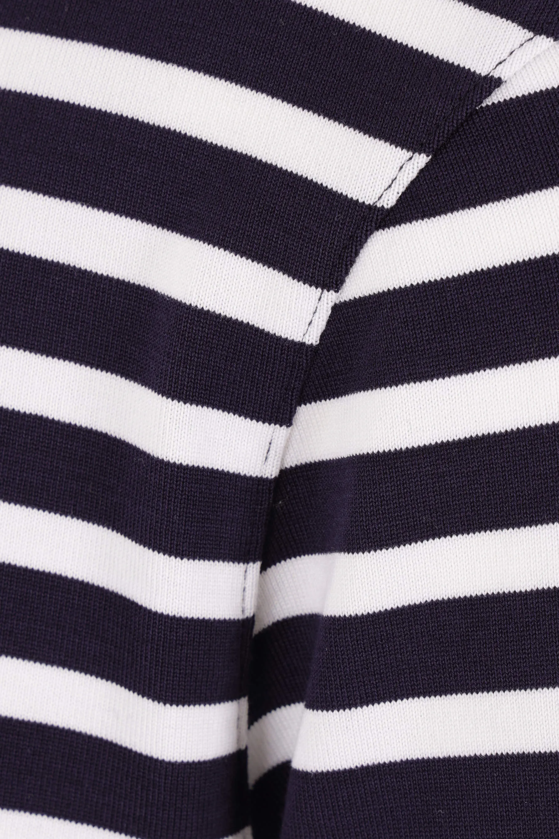  MAISON KITSUNÉ t-shirt a maniche lunghe in jersey a righe 