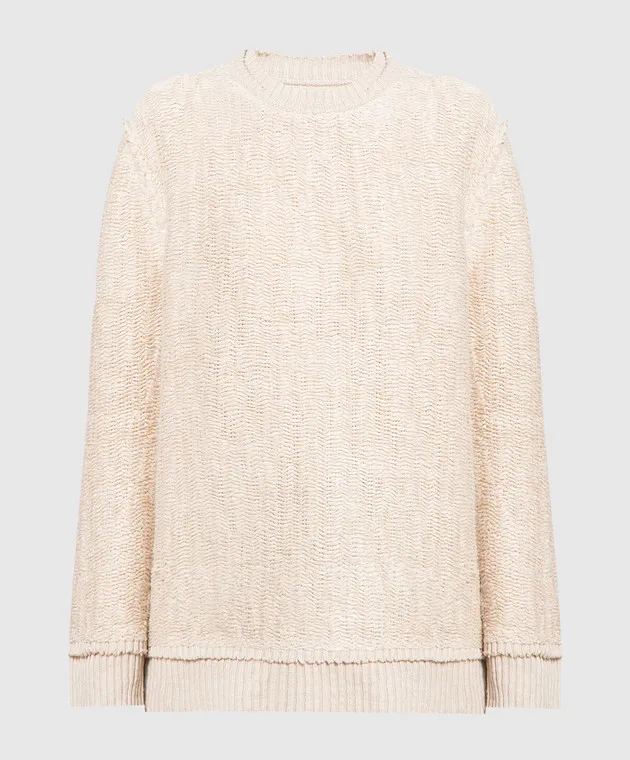 Maison Margiela Maglione beige S51HL0001S18198