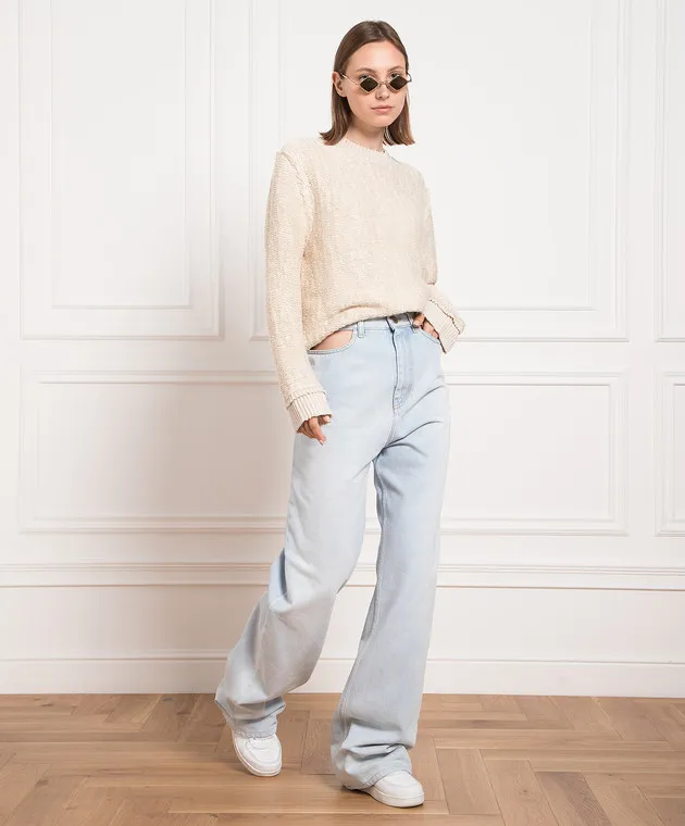 Maison Margiela Maglione beige S51HL0001S18198