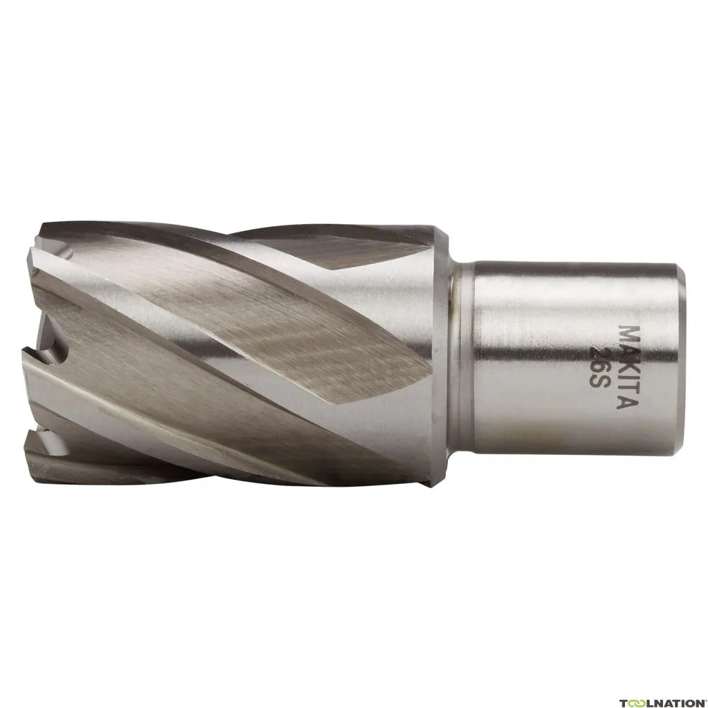 Makita Accessori HB26S Carotatrice HSS 26 mm Profondità di taglio 30 mm Weldon