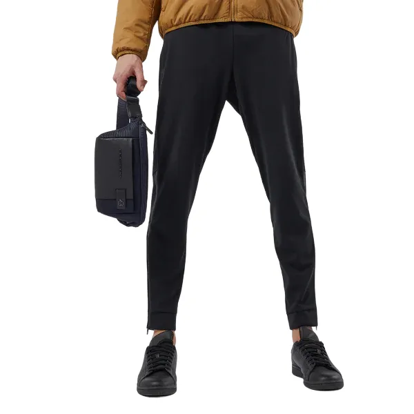 MARSUPIO PIQUADRO IN TESSUTO BRIEF NERO CA2174B2R/N