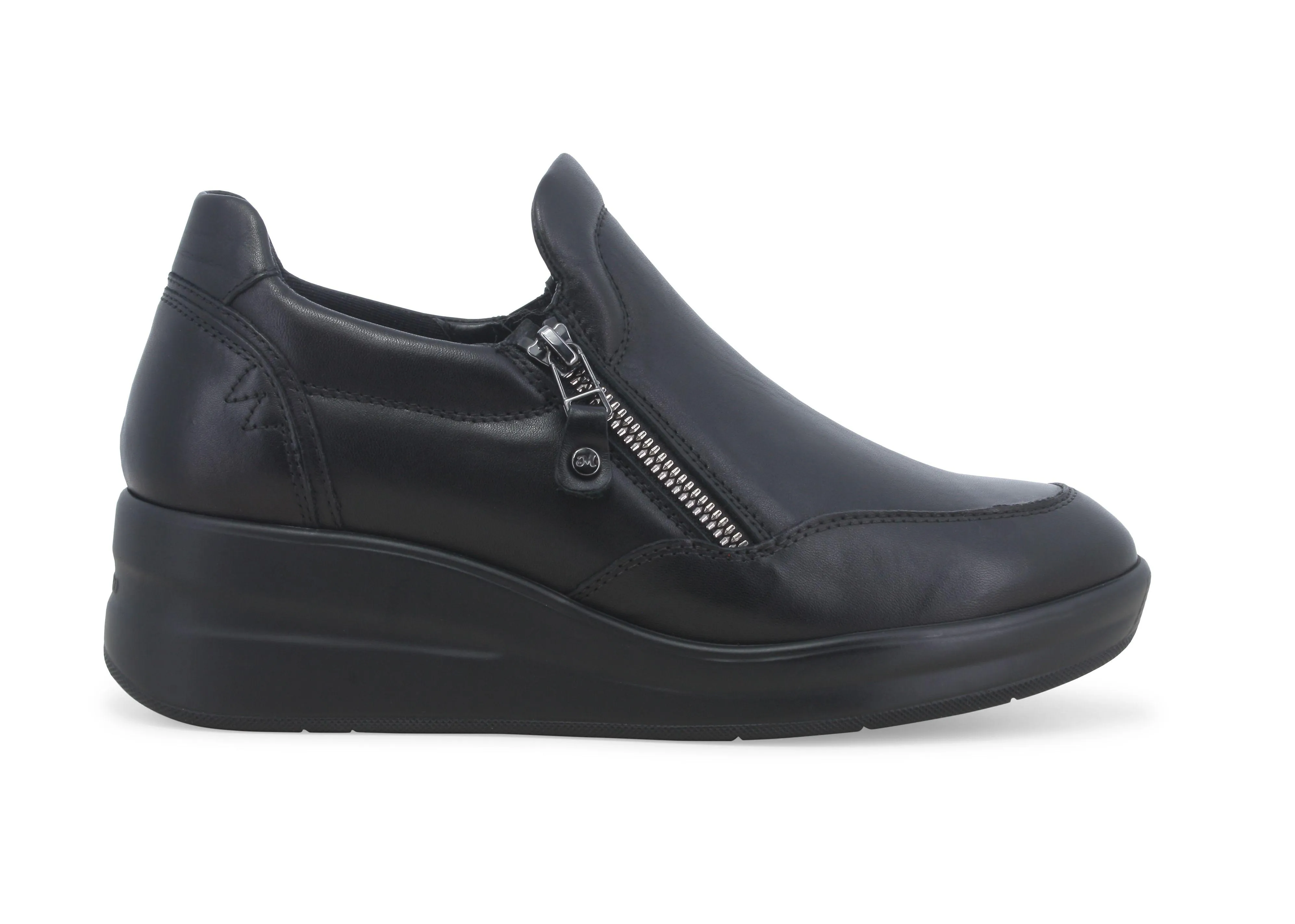 Melluso Sneakers donna in pelle nero r25634w
