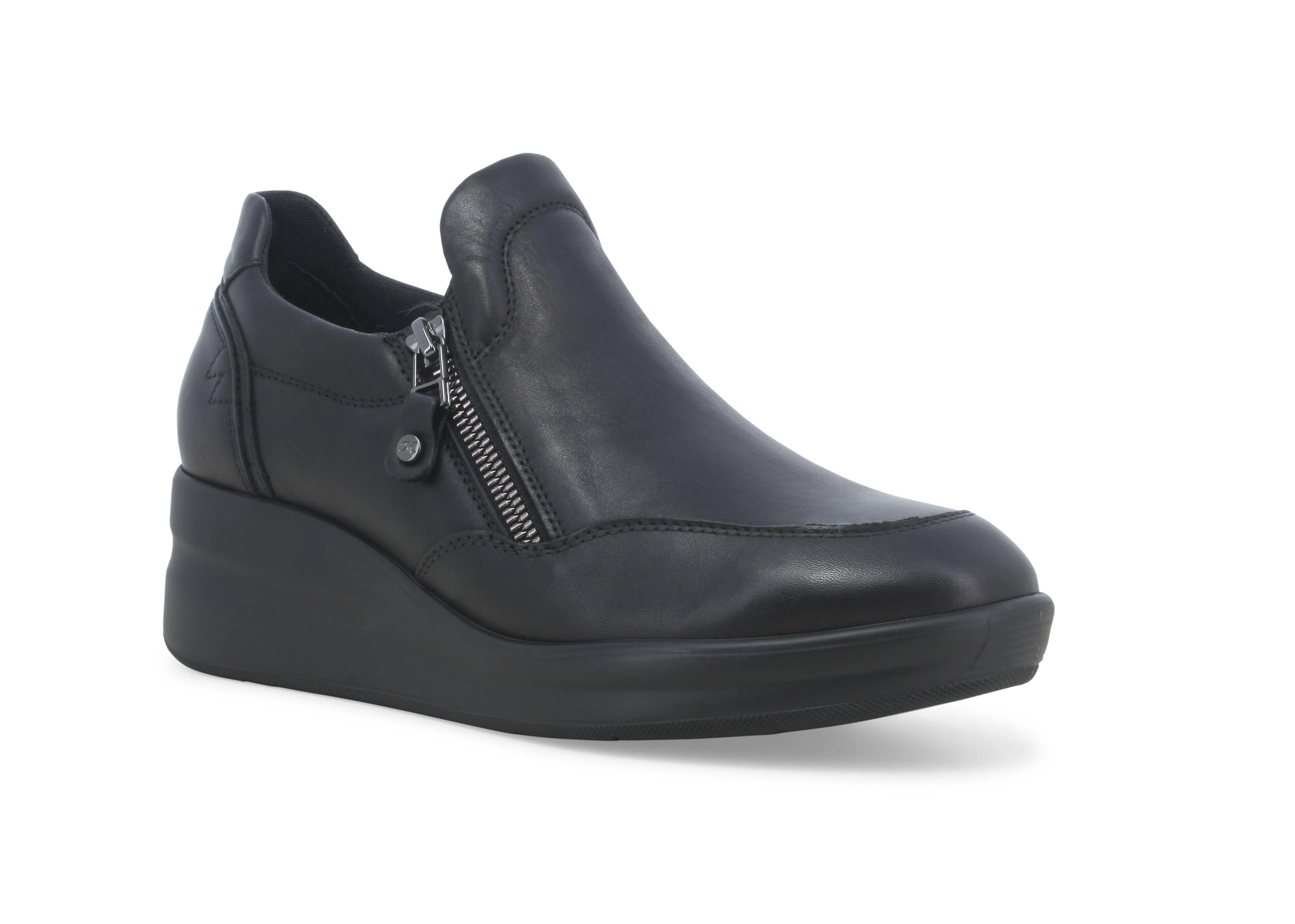 Melluso Sneakers donna in pelle nero r25634w