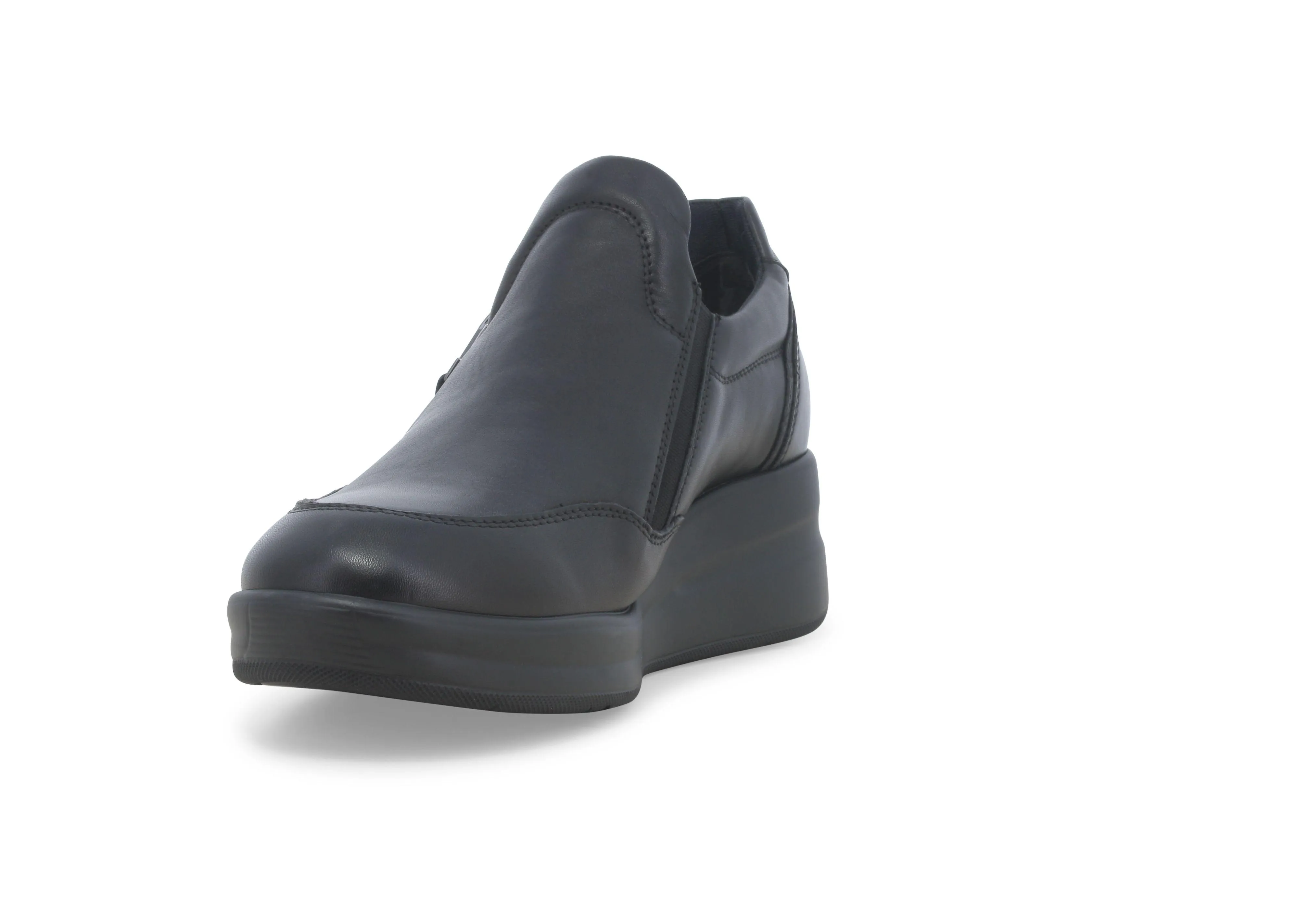 Melluso Sneakers donna in pelle nero r25634w
