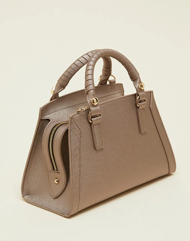 Mirama Small Bag with Manila Grace Logo / Bronze