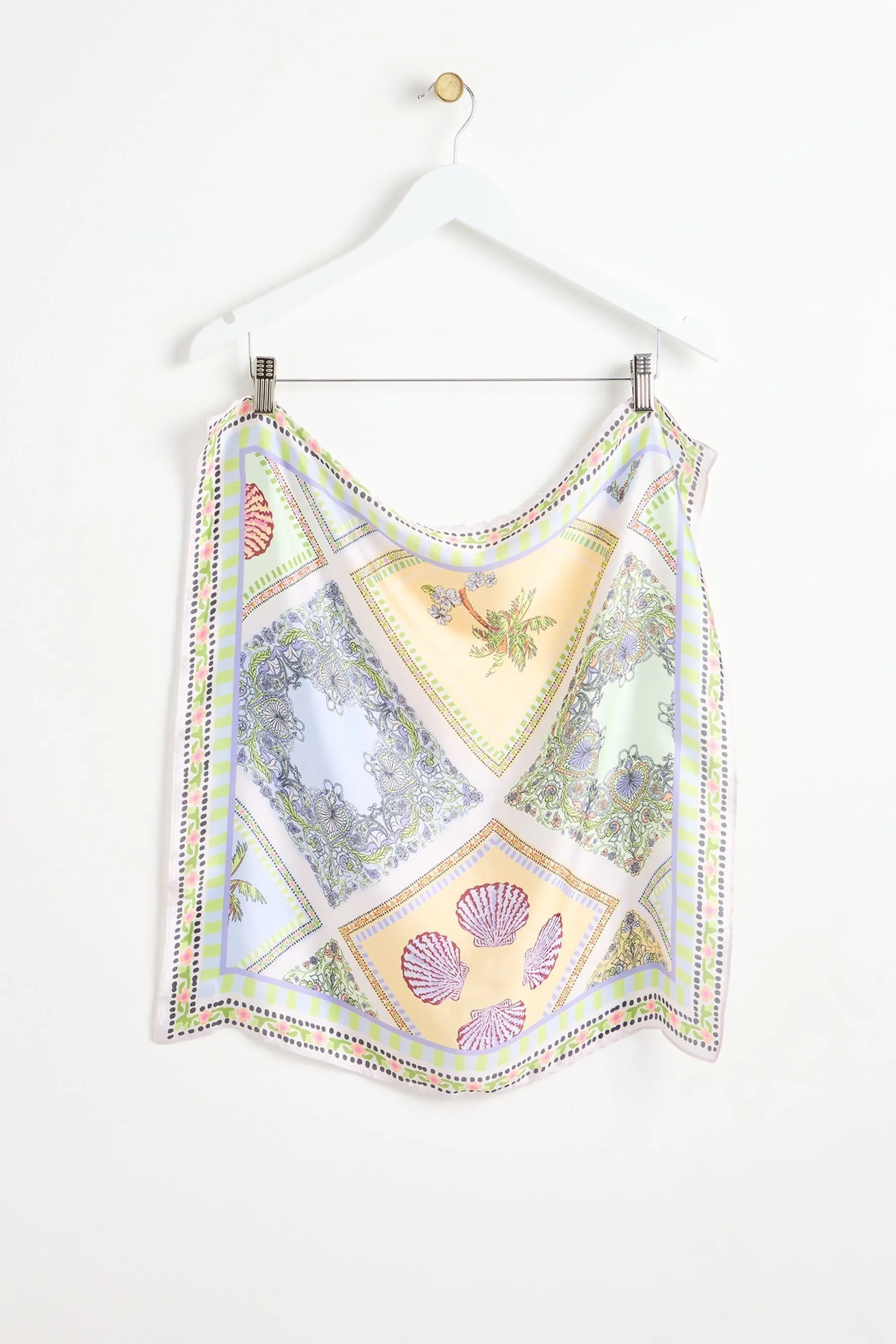 Oliver Bonas - Postcard Shell - Sciarpa con scollo squadrato