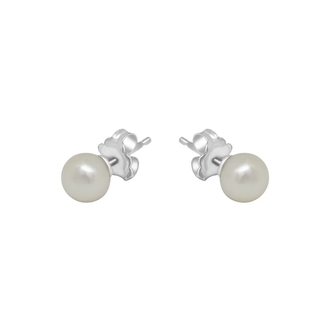 Orecchini di perle Akoya in oro bianco