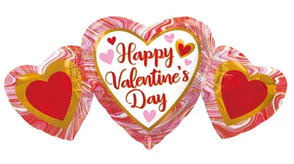 Palloncino foil a forma di cuore di San Valentino