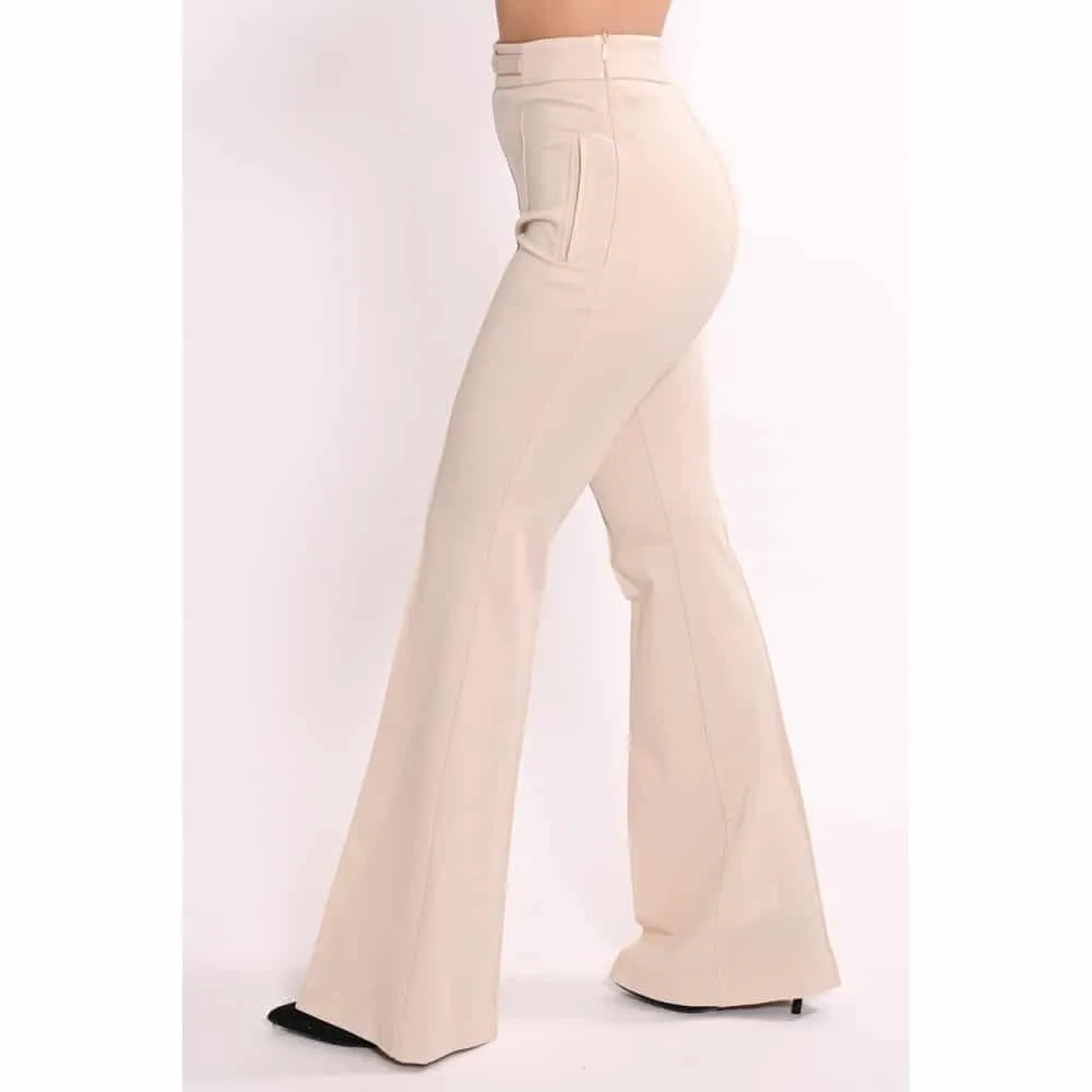 Pantalone donna a zampa Kontatto