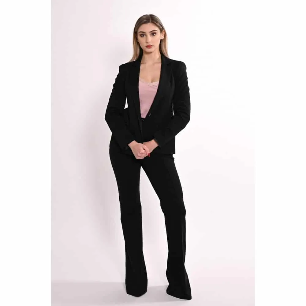 Pantalone donna a zampa Kontatto