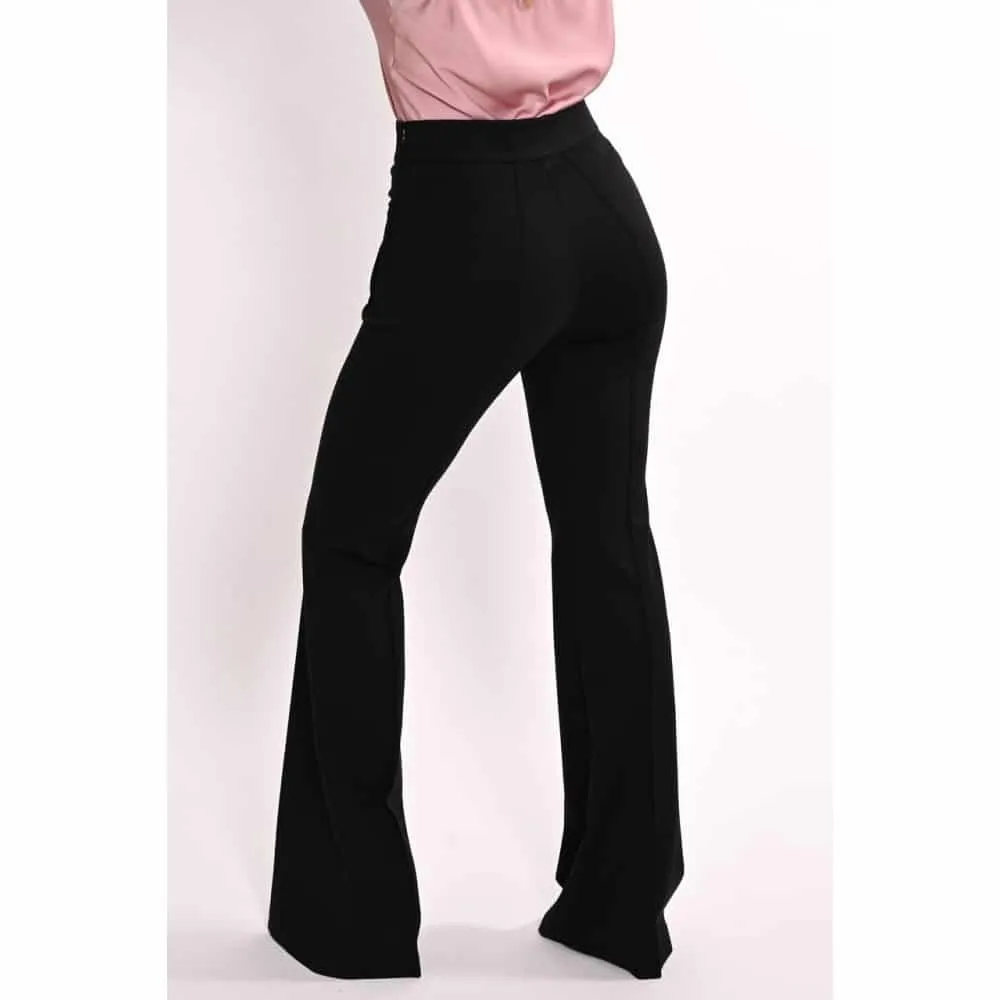 Pantalone donna a zampa Kontatto