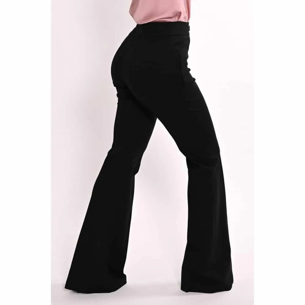 Pantalone donna a zampa Kontatto