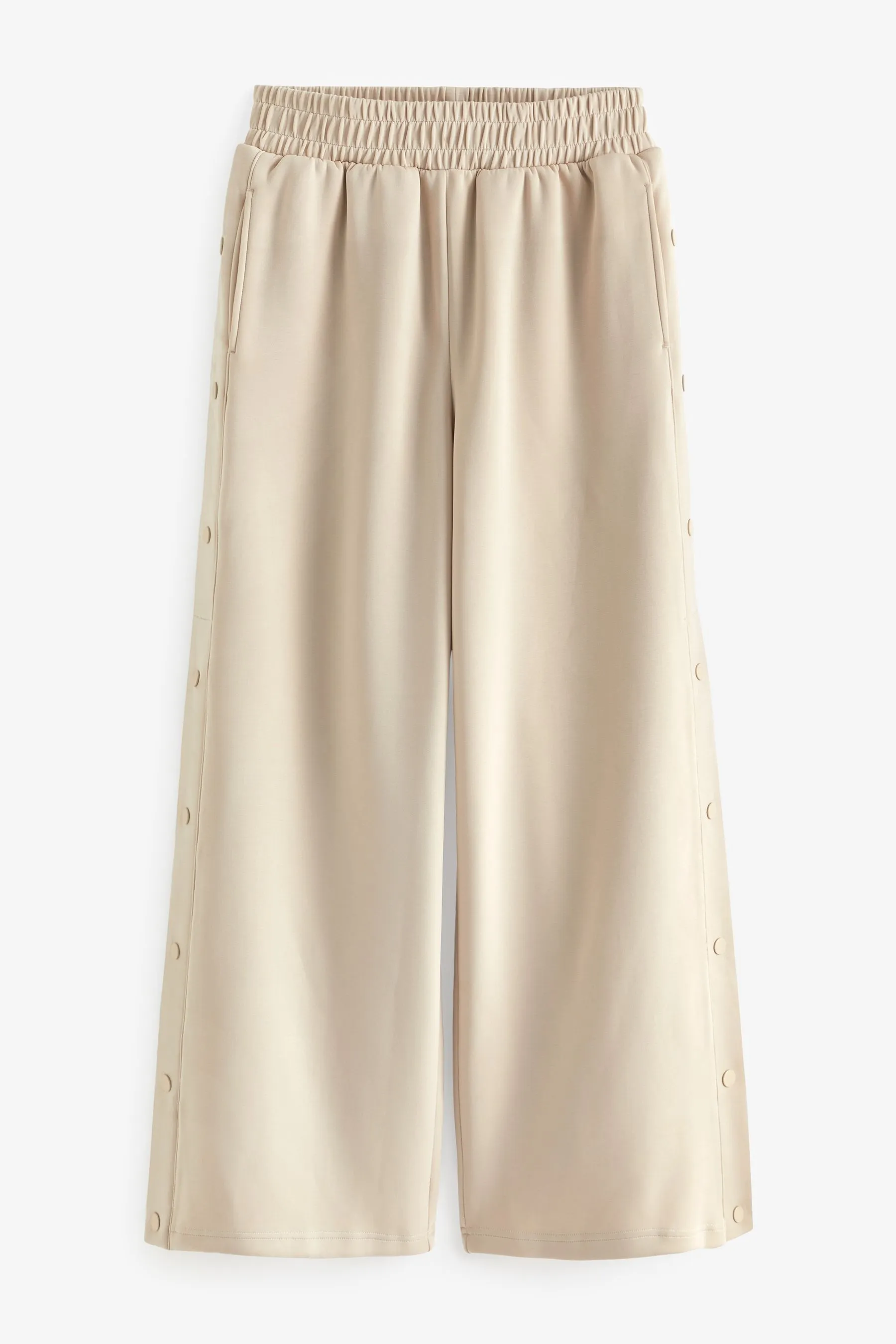 Pantalone laterale Popper in morbida jersey    