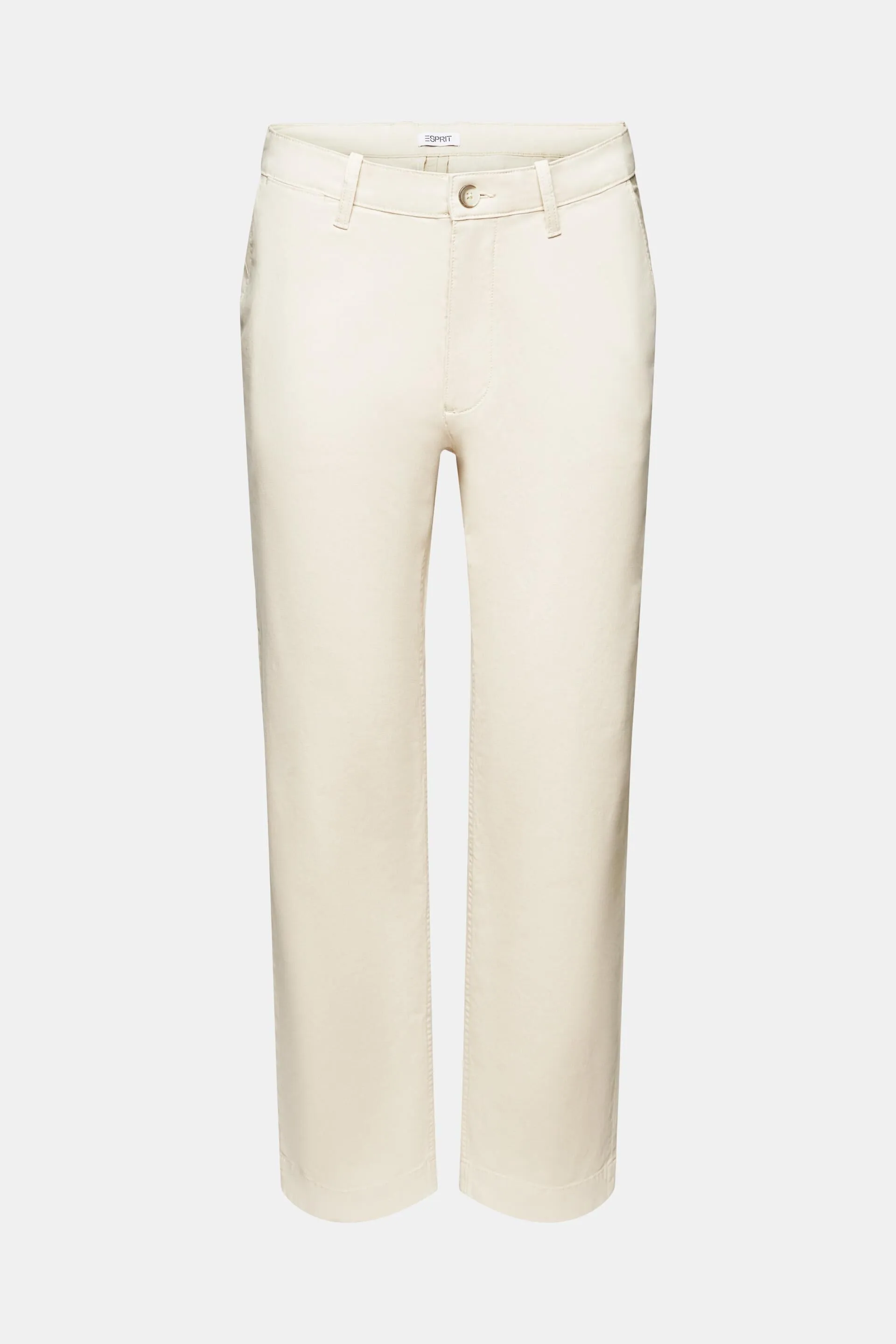 Pantaloni chino a gamba dritta in cotone
