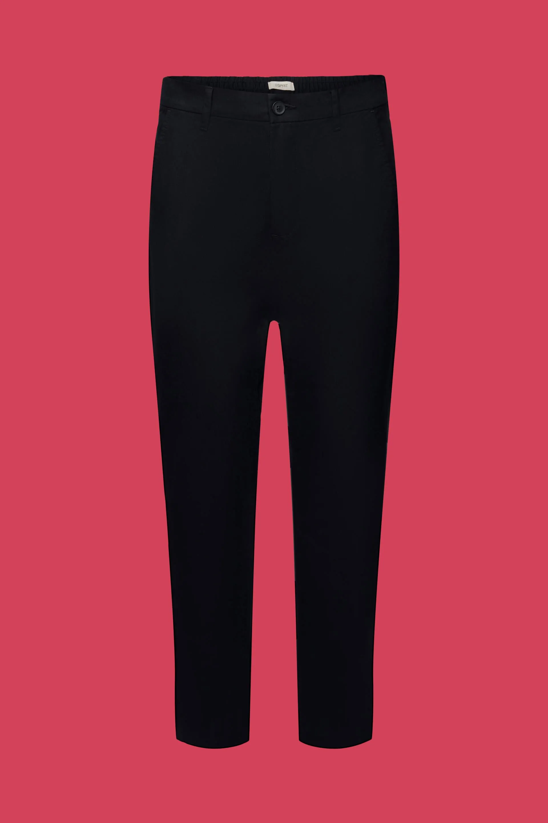 Pantaloni chino in tessuto spazzolato