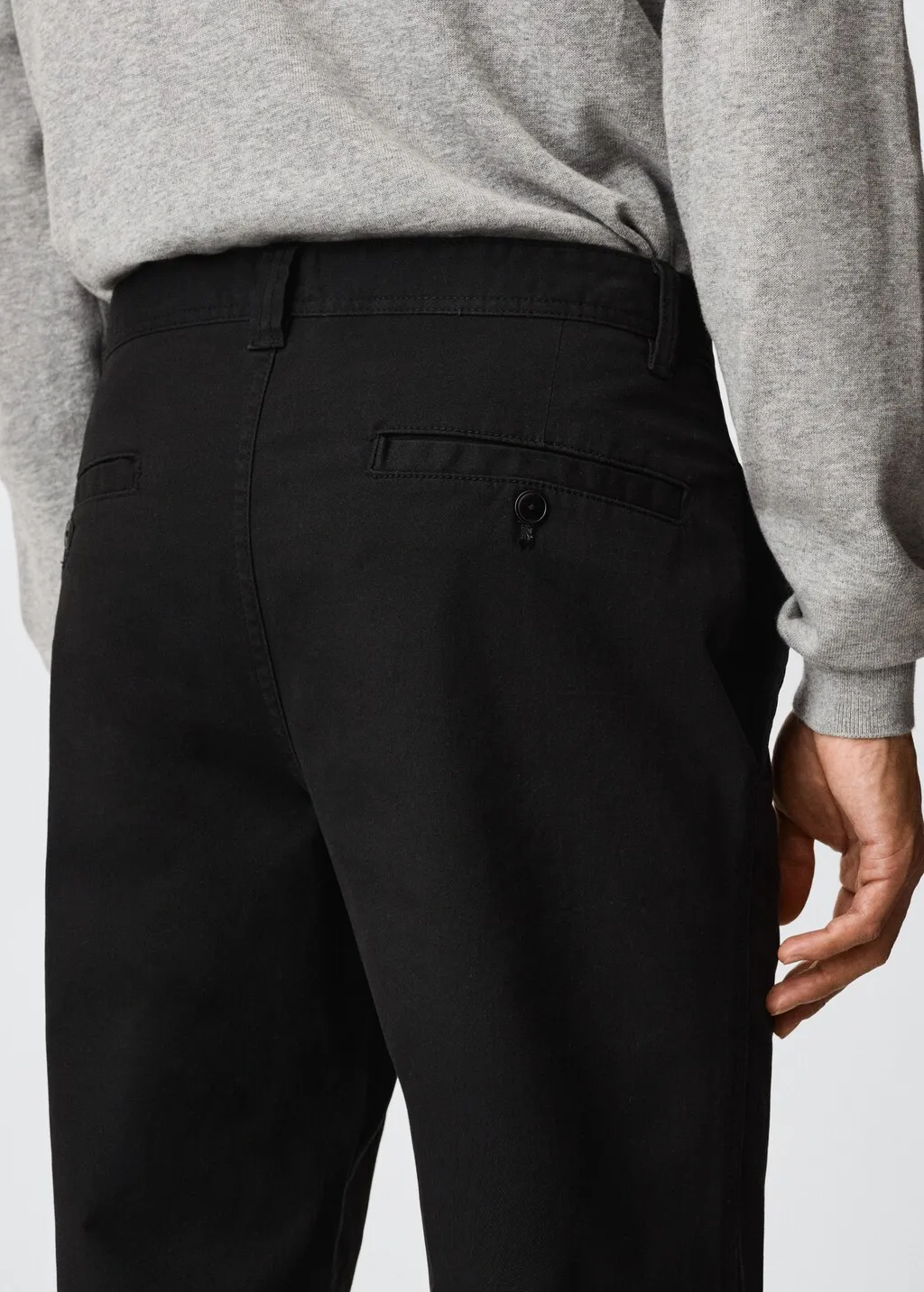 Pantaloni chino straight-fit