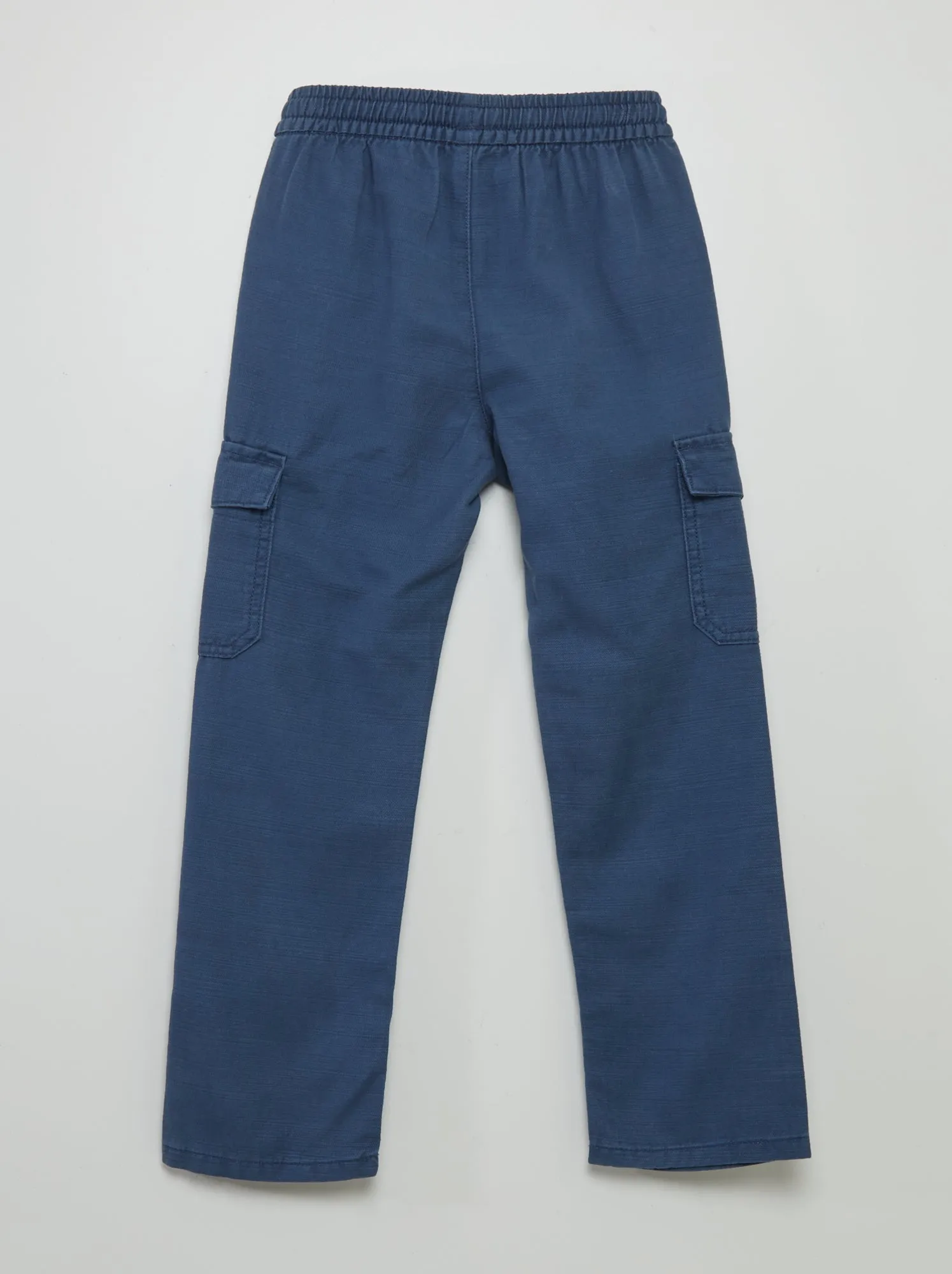 Pantaloni con tasche con patta - BLU