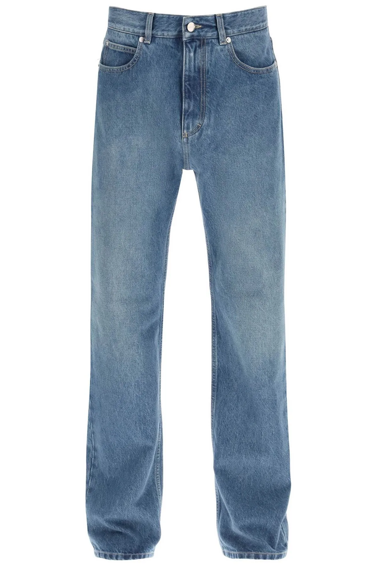 PANTALONI IN DENIM TAGLIO DRITTO