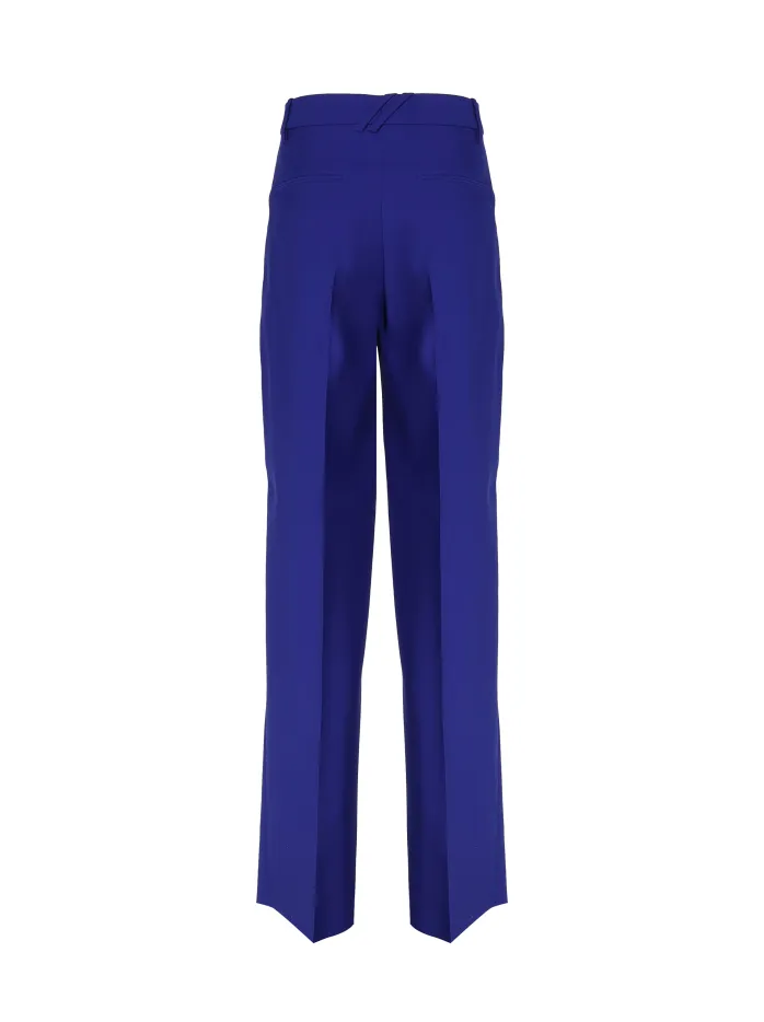 PANTALONI IN LANA CON CIONDOLO DECORATIVO