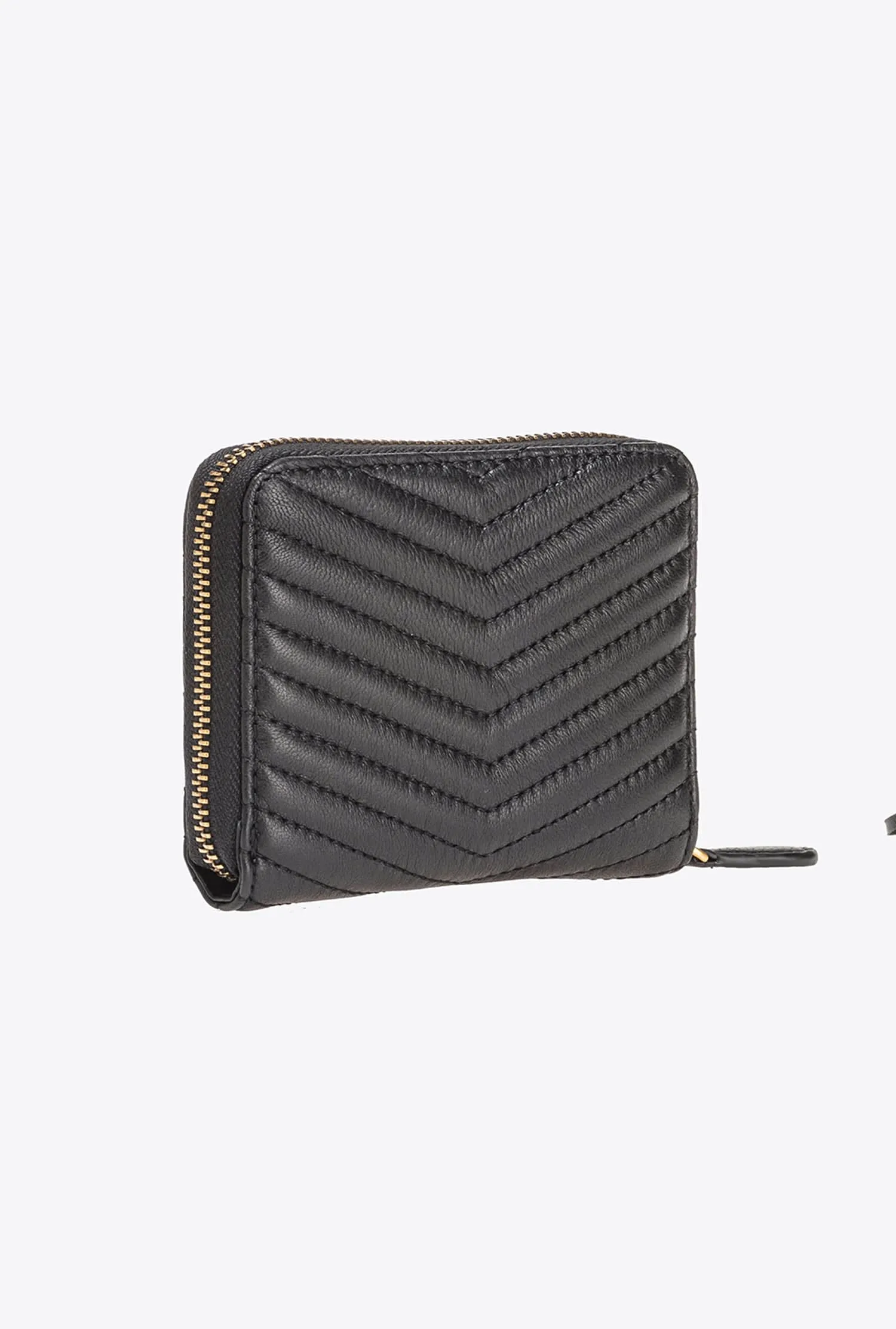 Pinko Zip Around Square Wallet / Black