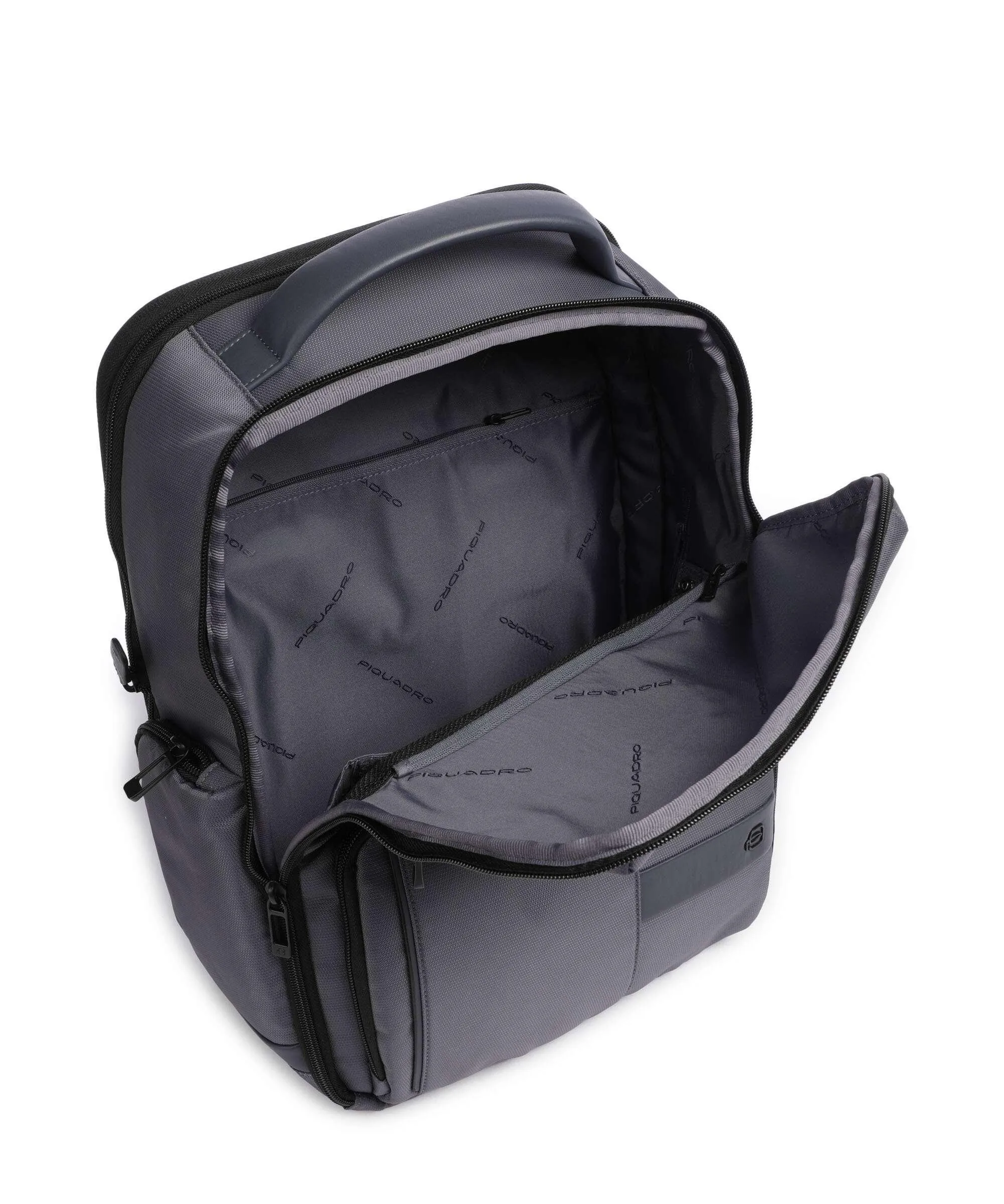  Piquadro Wollem Zaino porta pc 15″ poliestere riciclato grigio scuro  