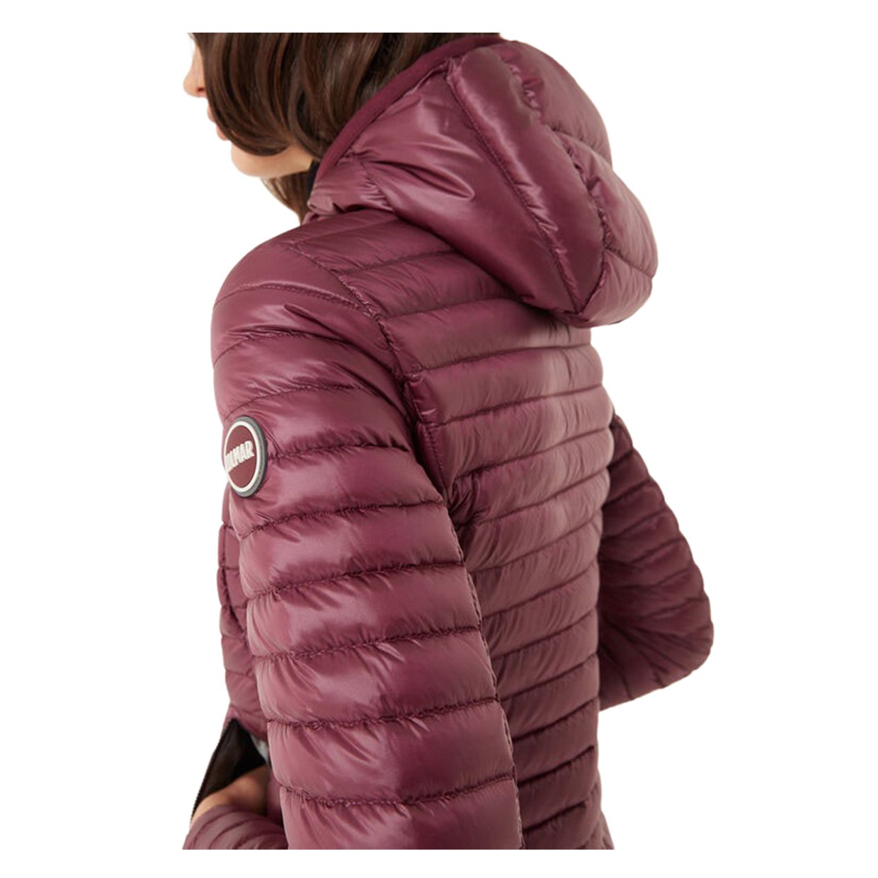 Piumino Donna Colmar Leggero Prugna