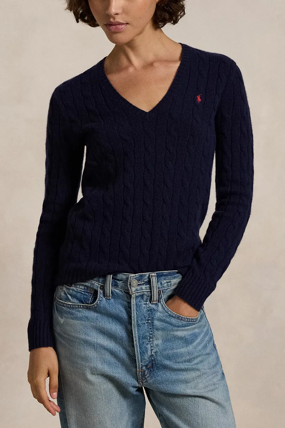 POLO RALPH LAUREN Maglia Kimberly in lana e cashmere